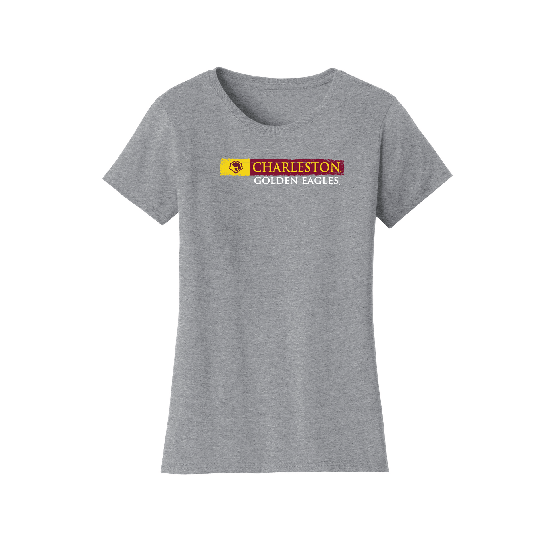 University of Charleston Golden Eagles Sticker Womens T-Shirt