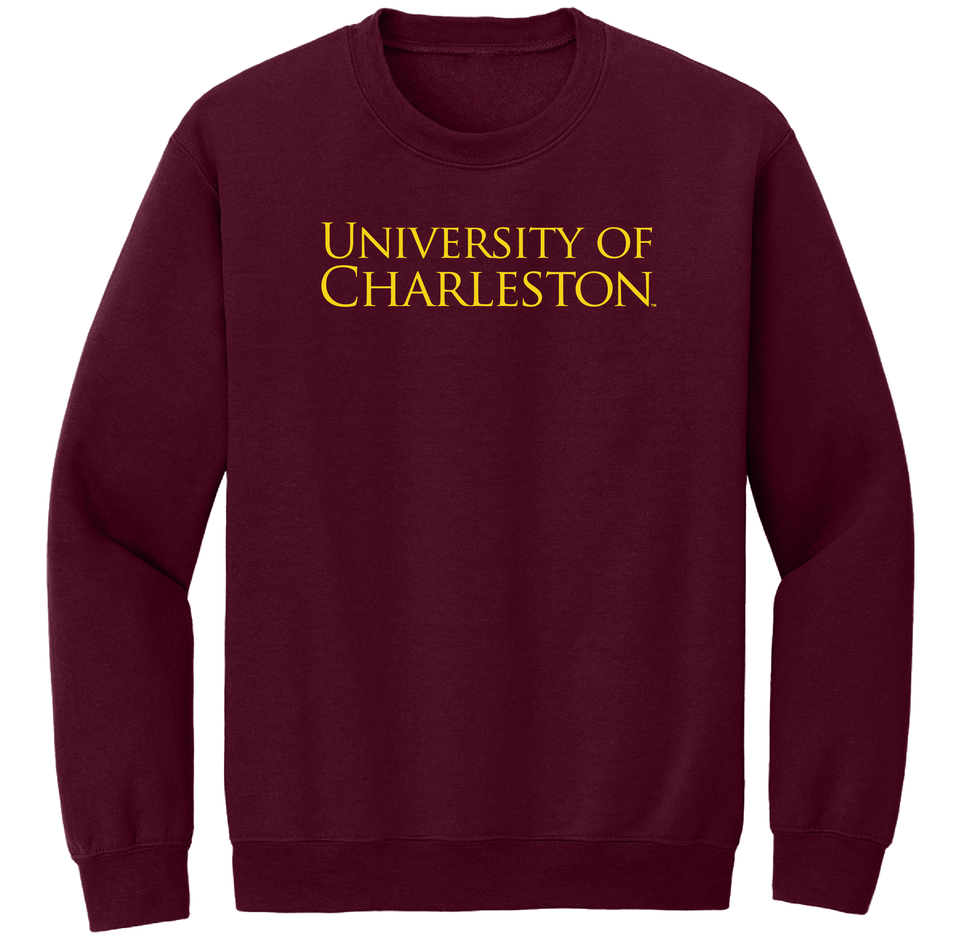 University of Charleston Golden Eagles Block Crewneck Sweatshirt