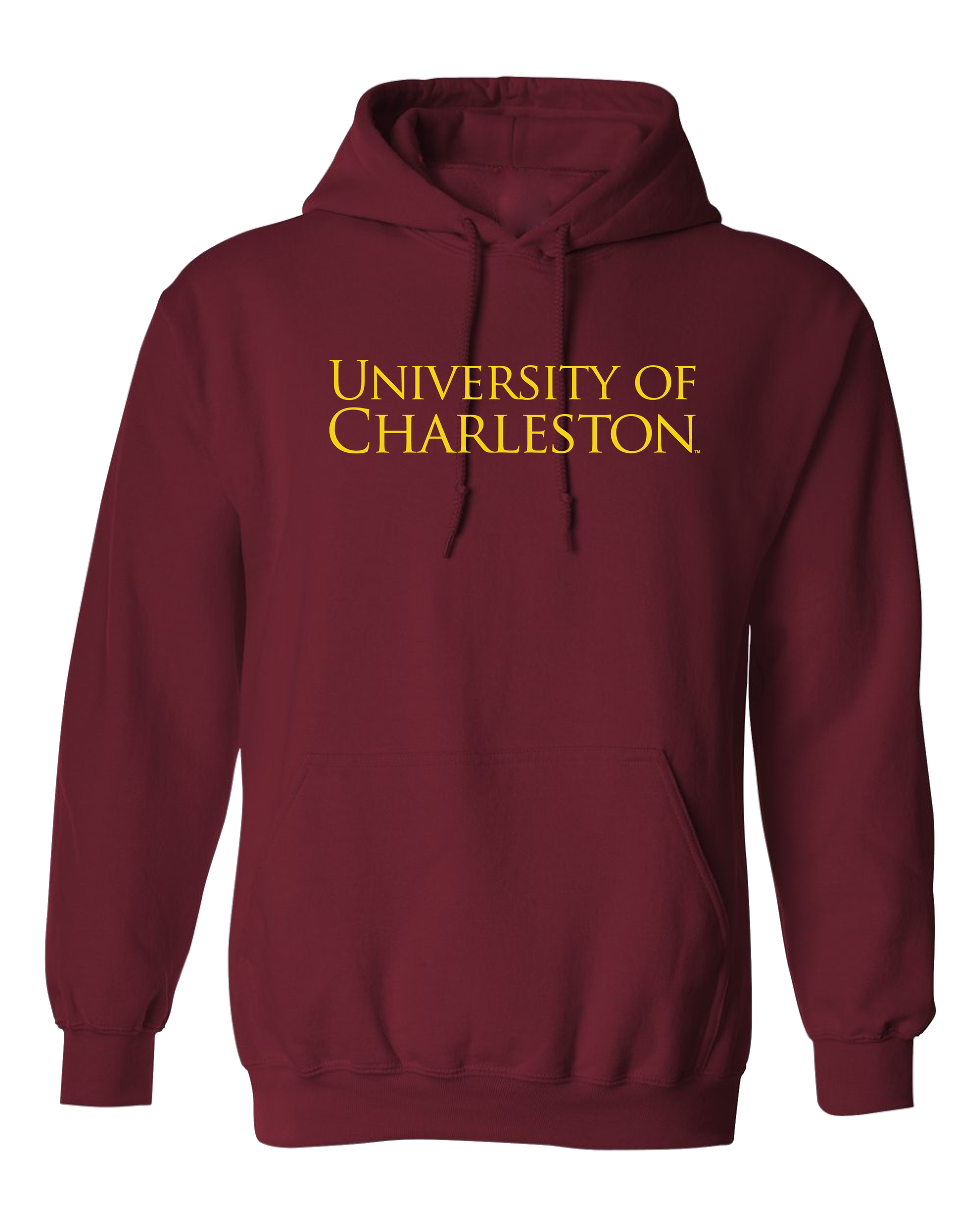 University of Charleston Golden Eagles Block Hooded Sweatshirt