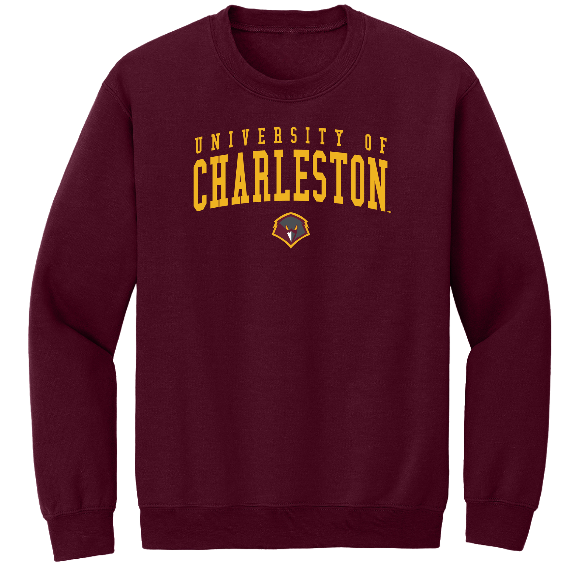 University of Charleston Golden Eagles Jumbo Arch Crewneck Sweatshirt