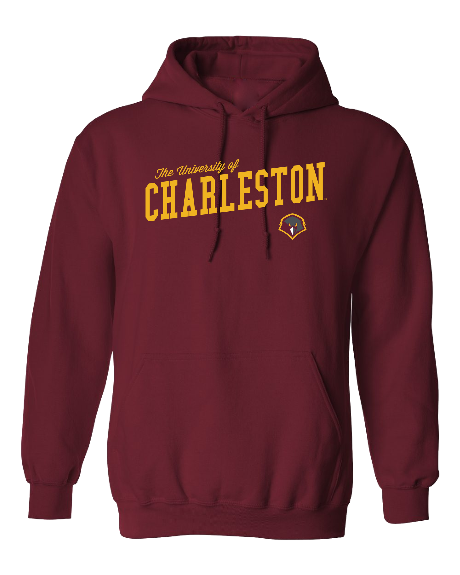 University of Charleston Golden Eagles Uphill Victory Hooded Sweatshirt
