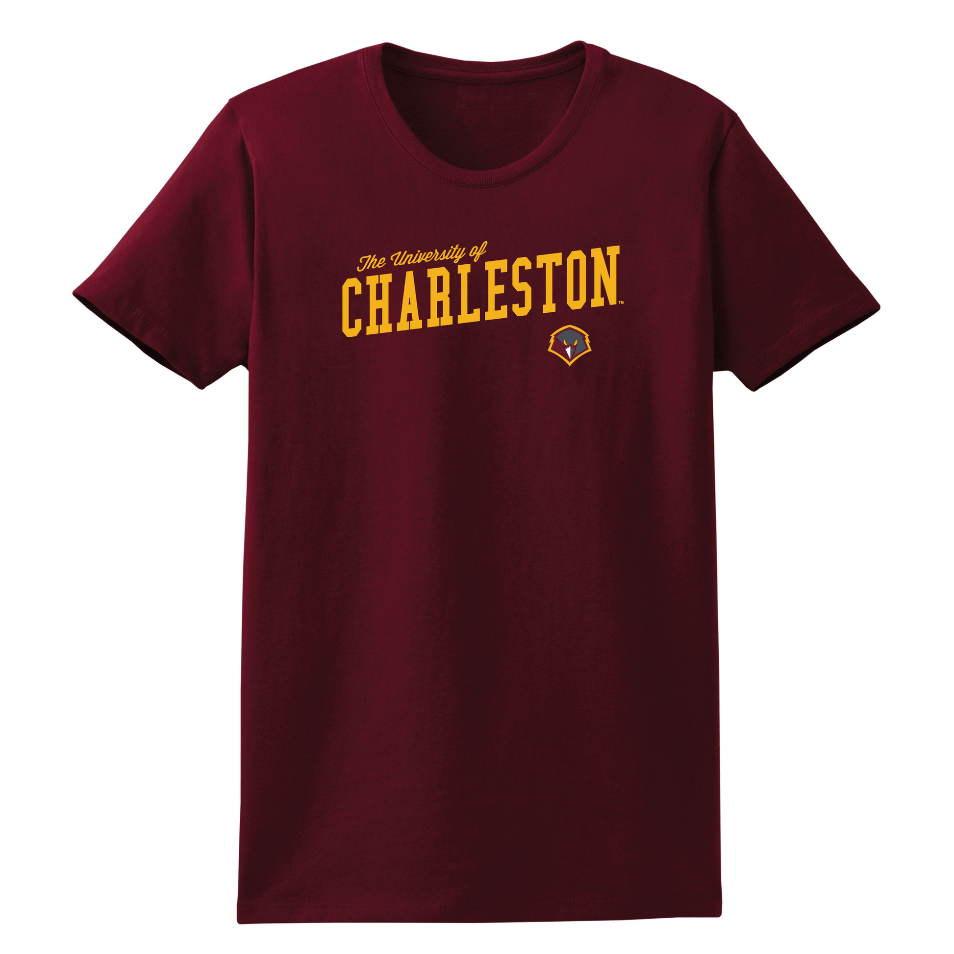 University of Charleston Golden Eagles Uphill Victory Womens T-Shirt