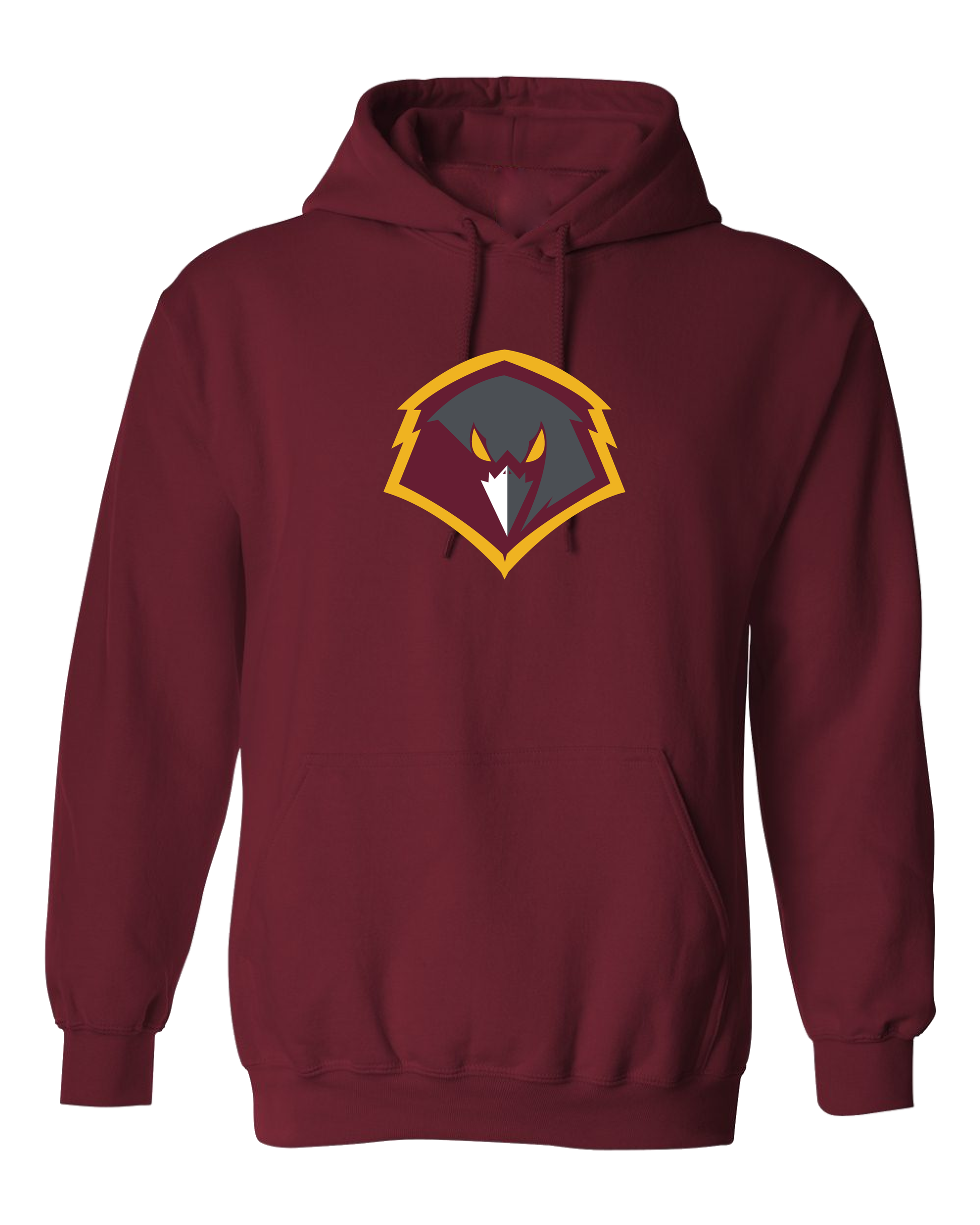 University of Charleston Golden Eagles Jumbo Logo Hooded Sweatshirt