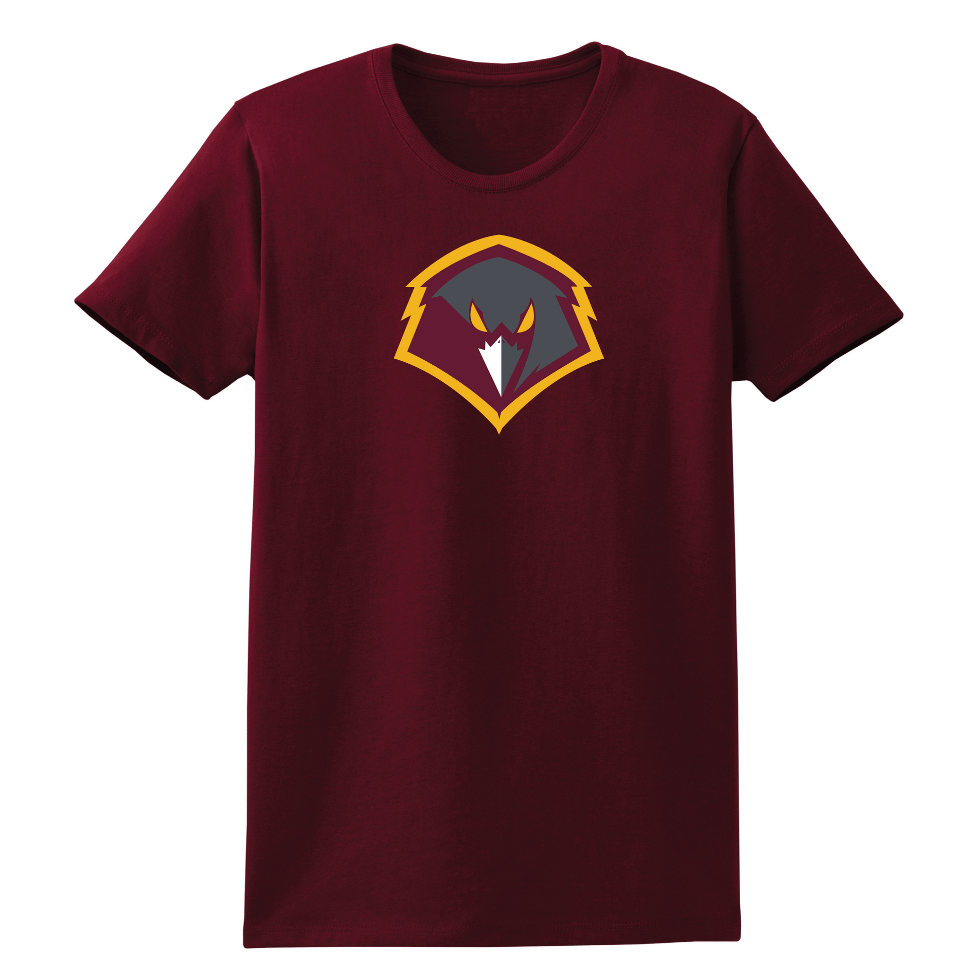 University of Charleston Golden Eagles Jumbo Logo Womens T-Shirt