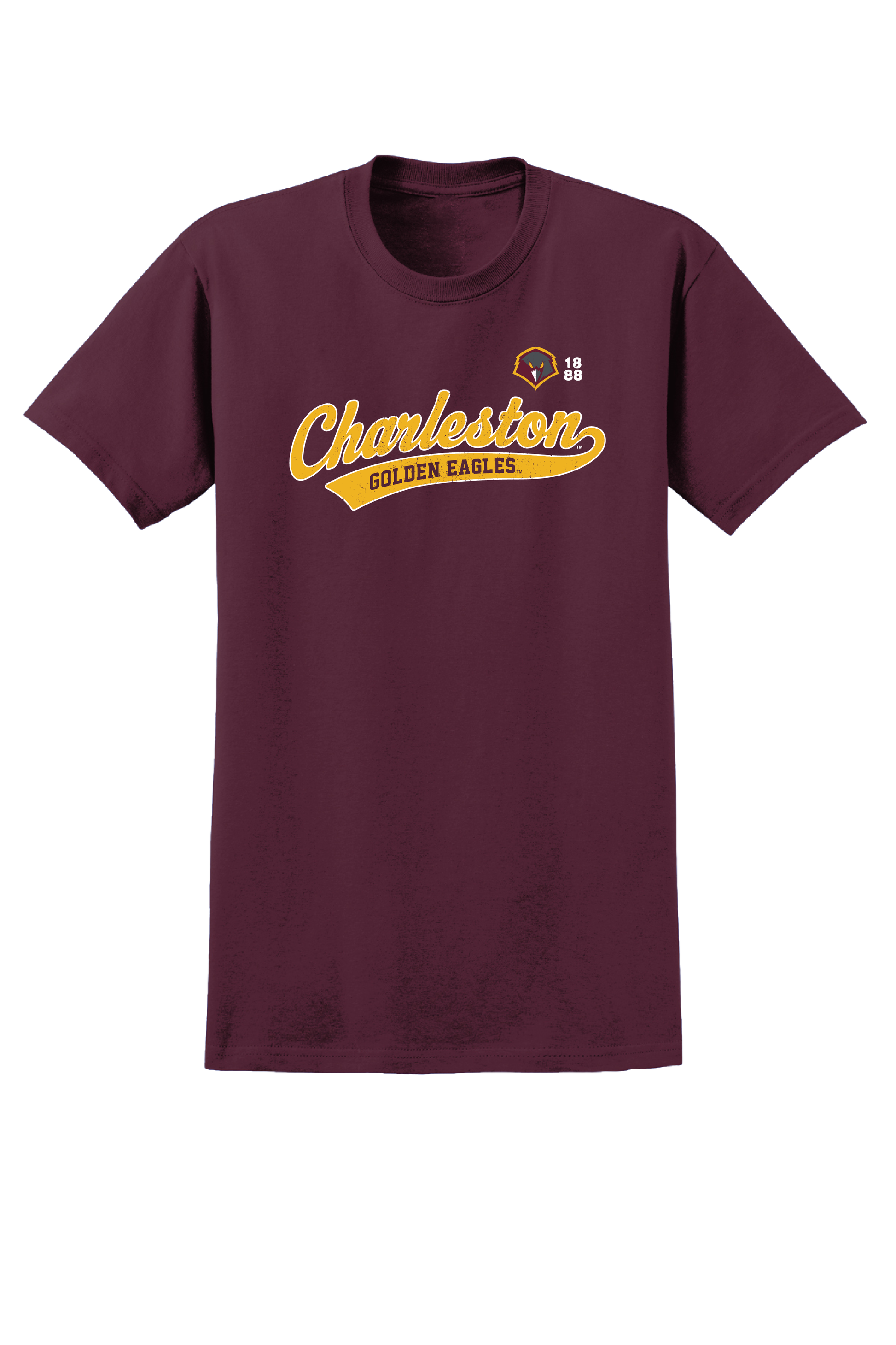 University of Charleston Golden Eagles Old School Adult T-Shirt