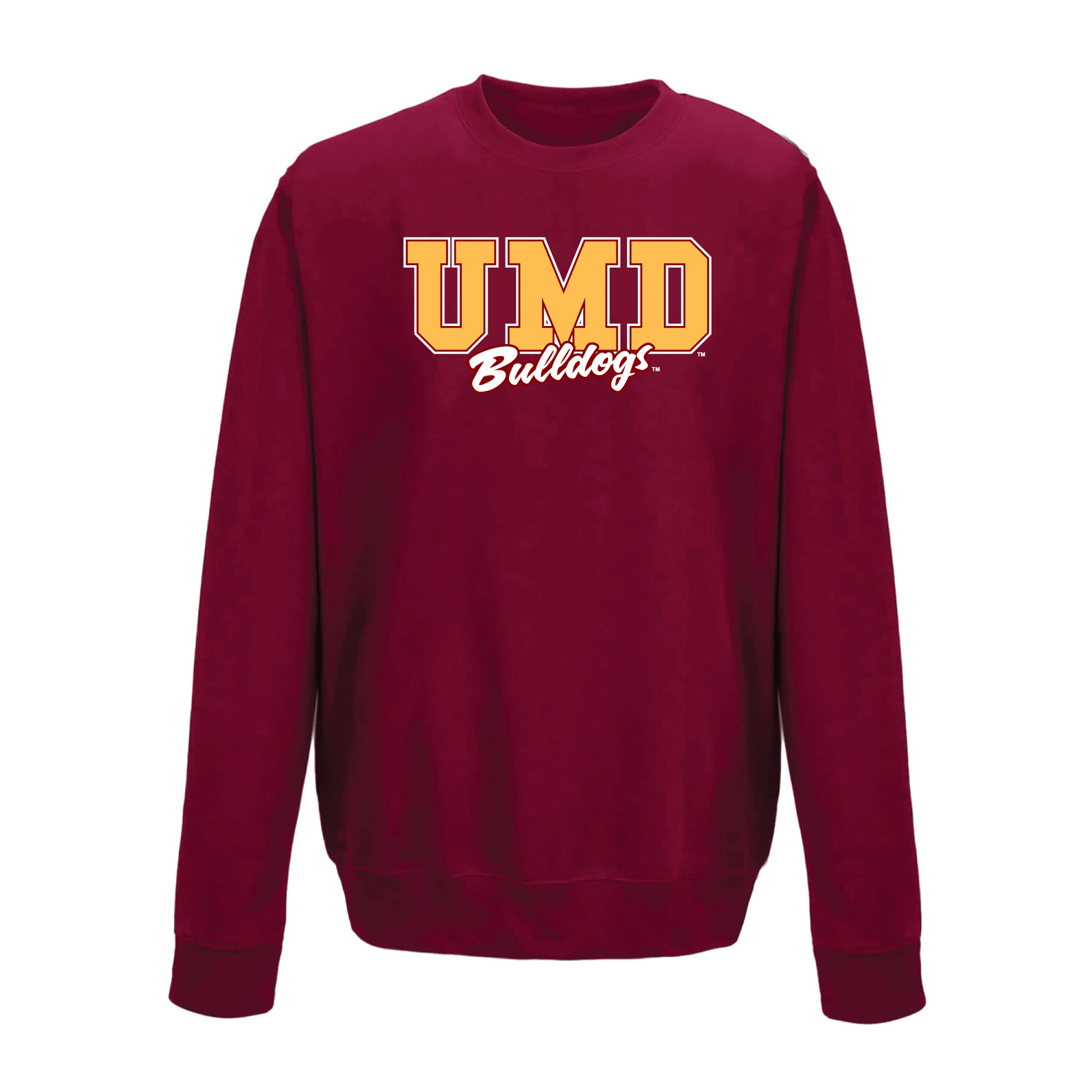 University of Minnesota Duluth Bulldogs Campus Script Crewneck Sweatshirt