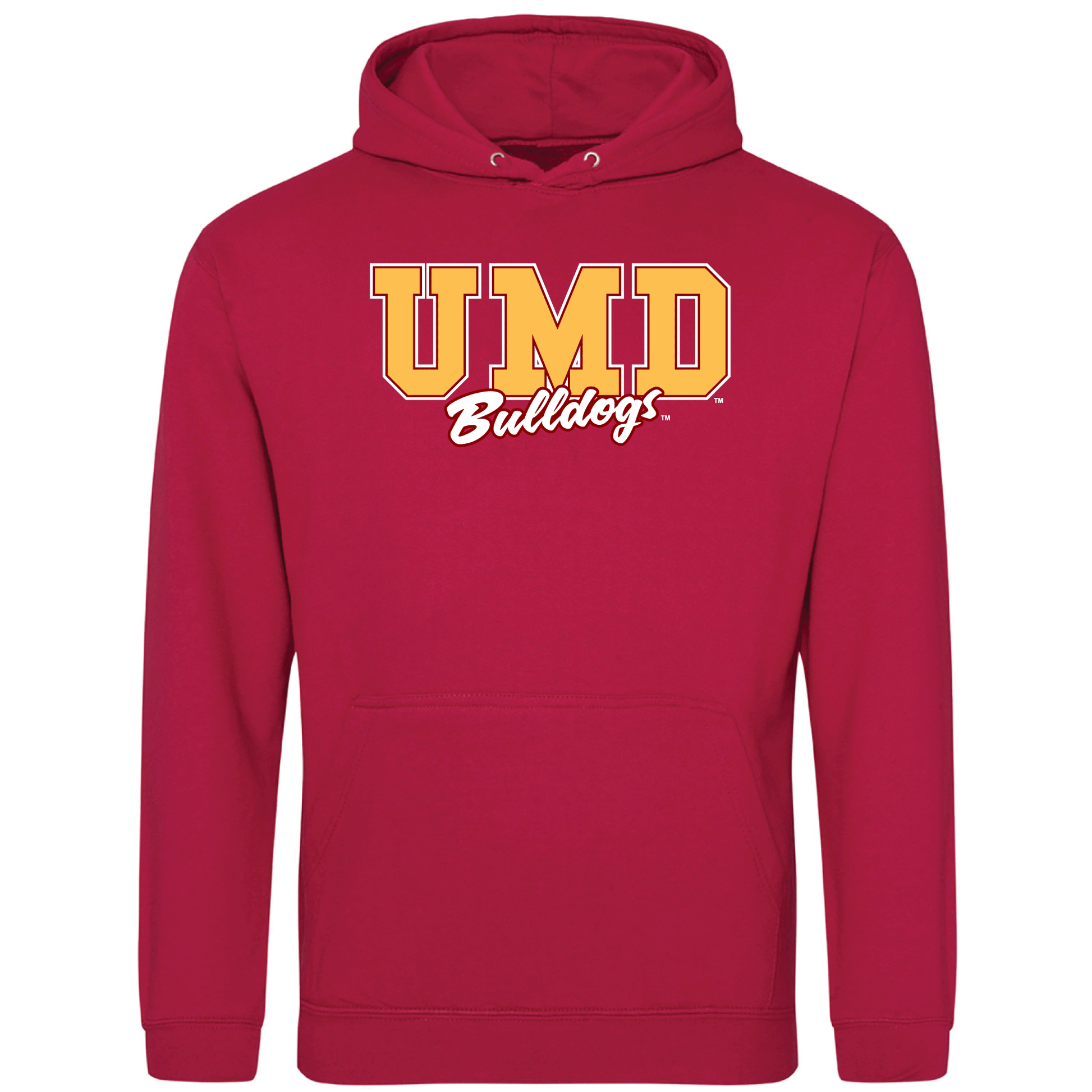University of Minnesota Duluth Bulldogs Campus Script Hooded Sweatshirt