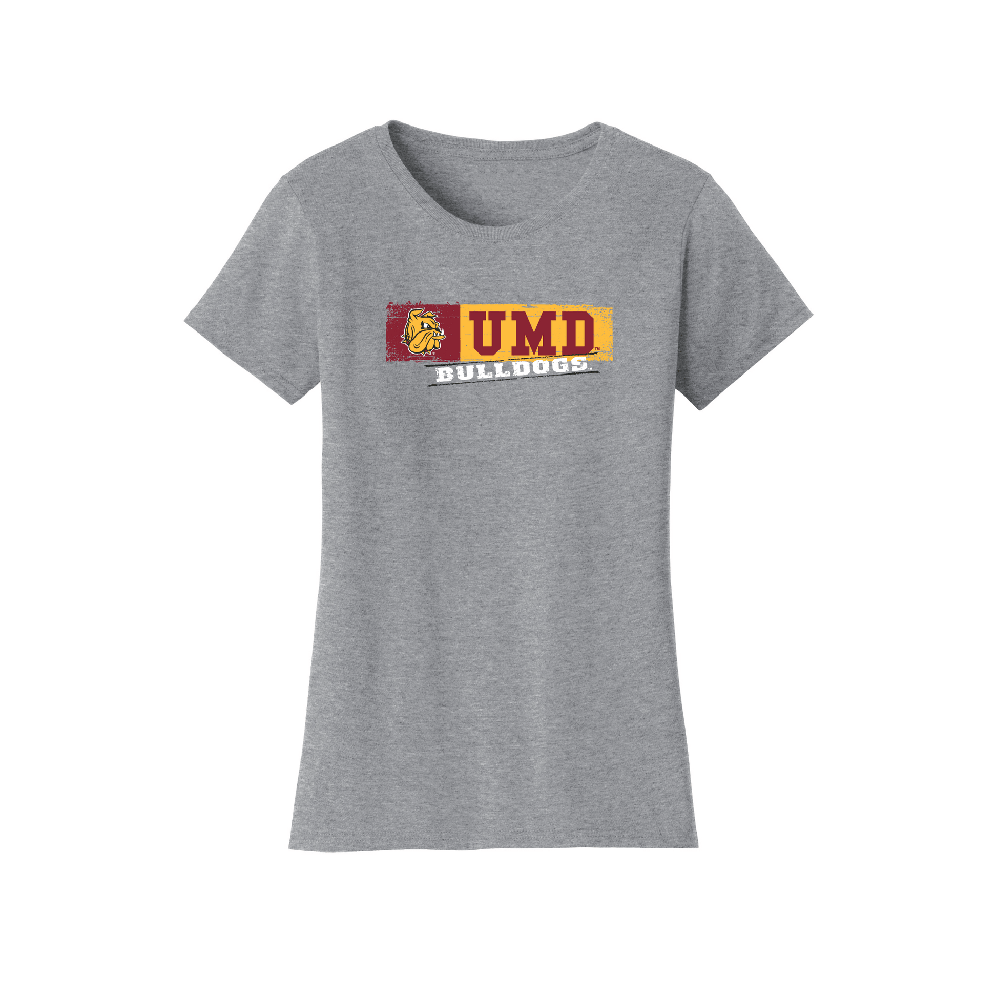 University of Minnesota Duluth Bulldogs Sticker Womens T-Shirt