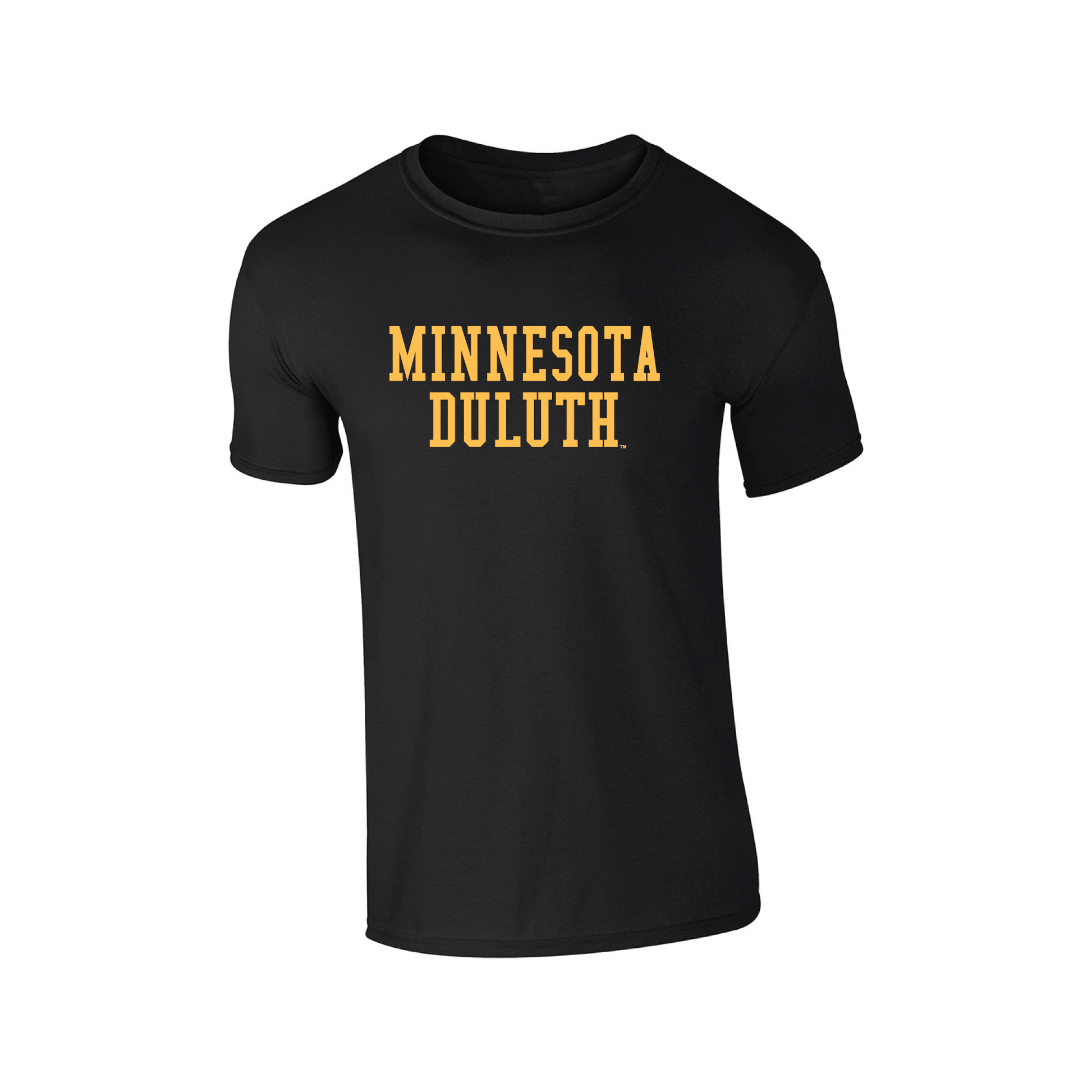 University of Minnesota Duluth Bulldogs Block Adult T-Shirt