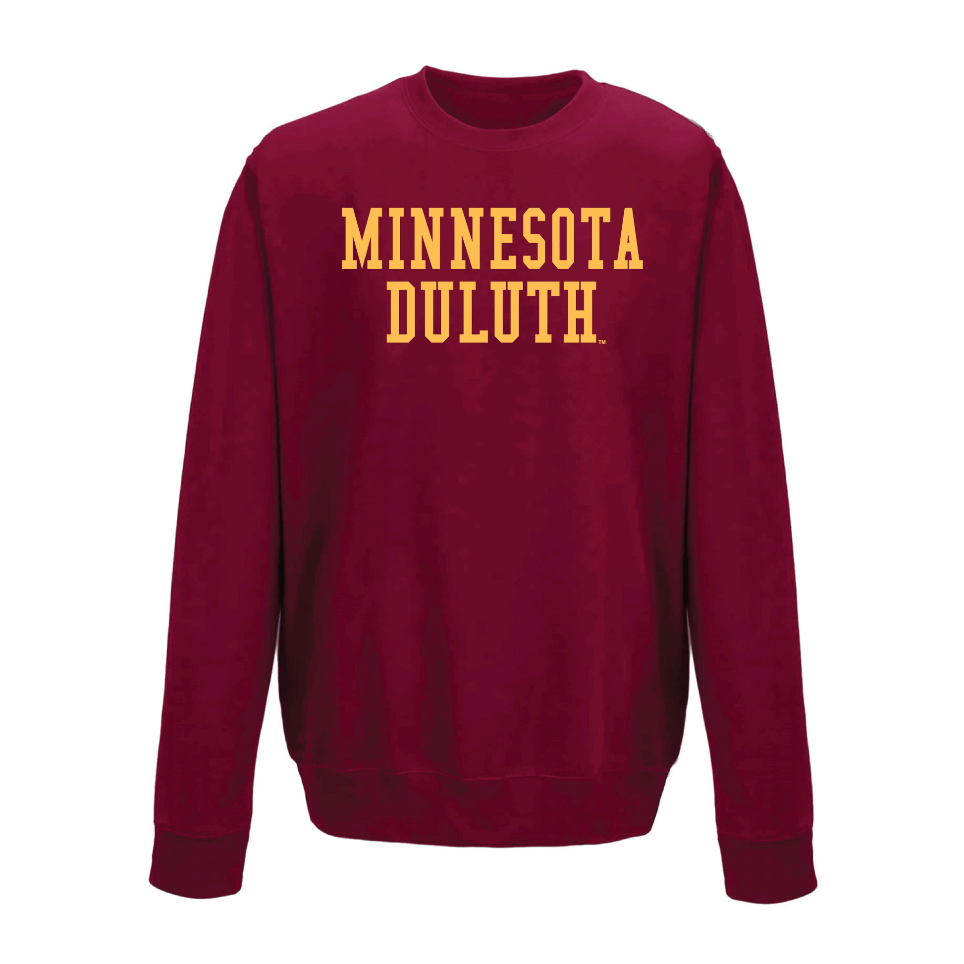 University of Minnesota Duluth Bulldogs Block Crewneck Sweatshirt