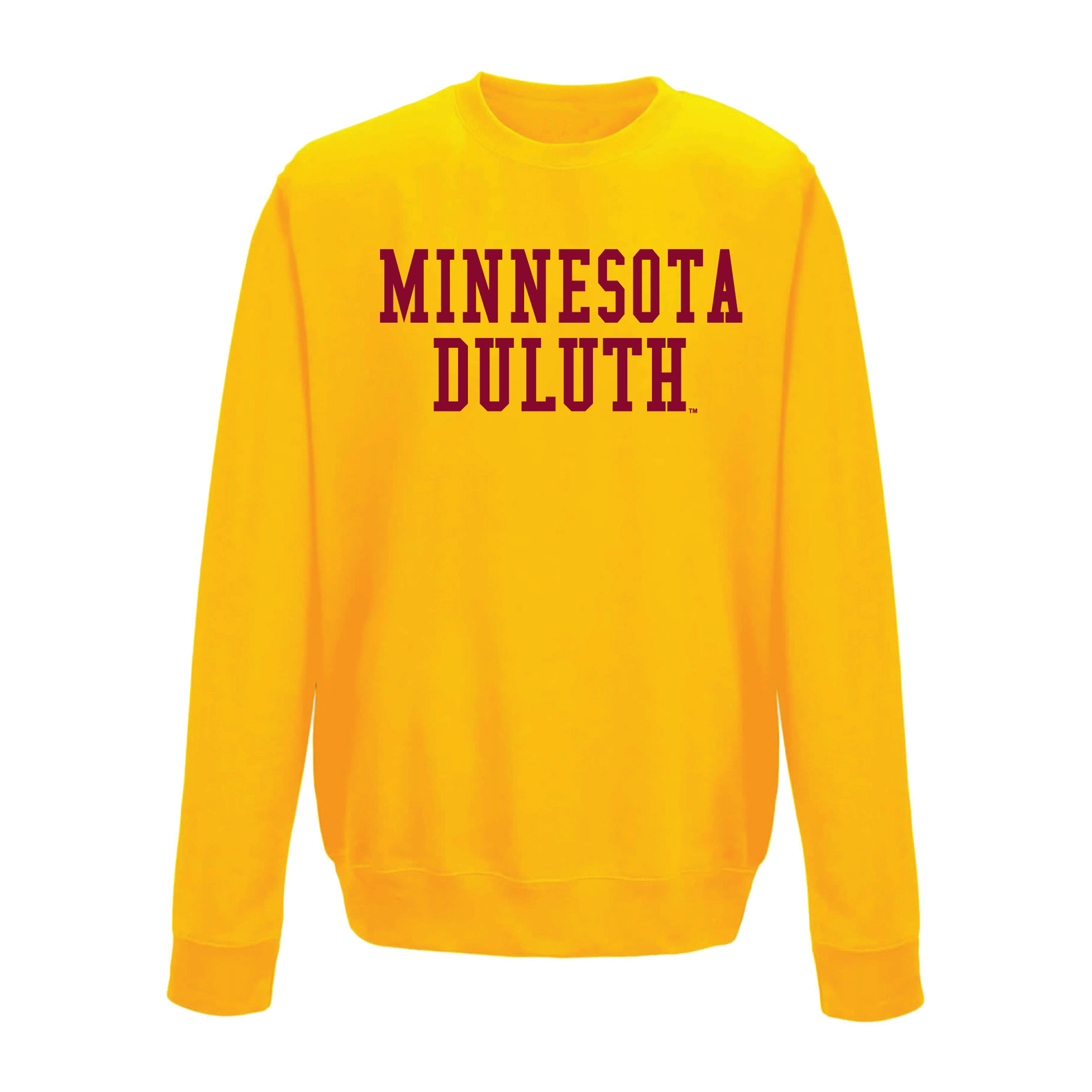 University of Minnesota Duluth Bulldogs Block Crewneck Sweatshirt