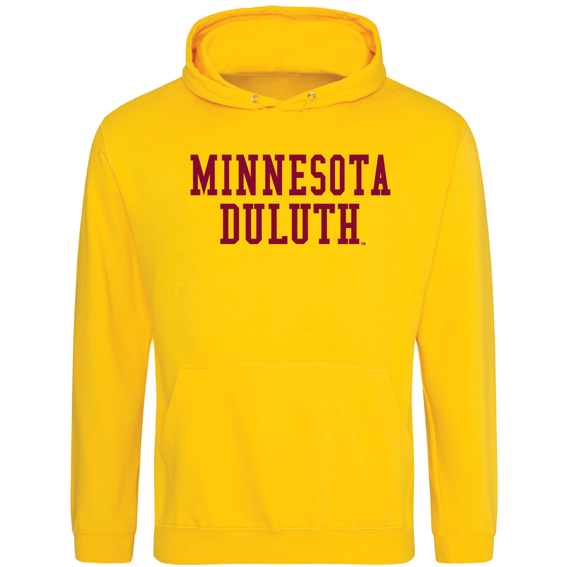 University of Minnesota Duluth Bulldogs Block Hooded Sweatshirt