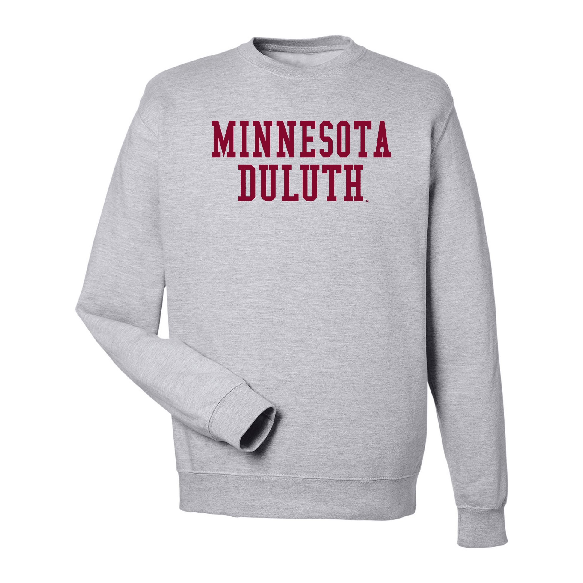 University of Minnesota Duluth Bulldogs Block Crewneck Sweatshirt