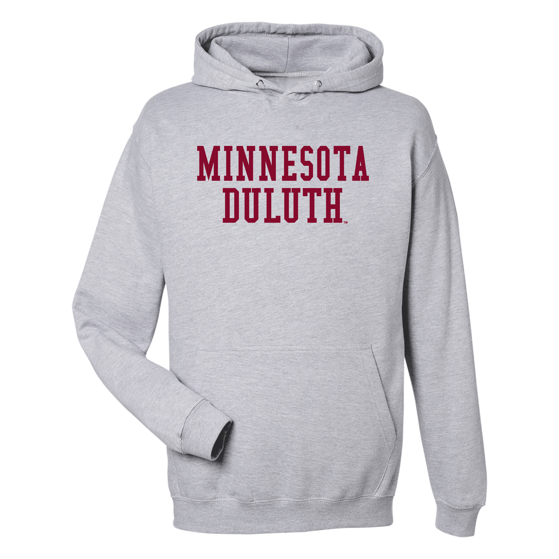 University of Minnesota Duluth Bulldogs Block Hooded Sweatshirt