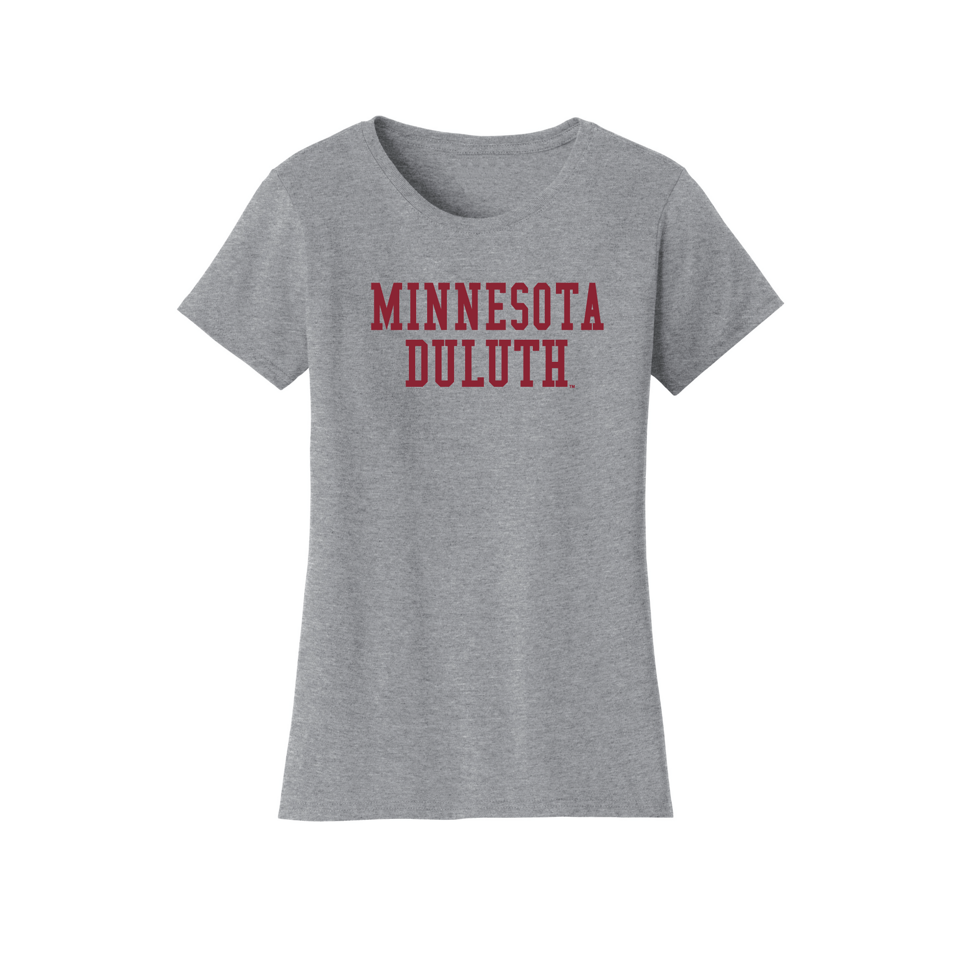 University of Minnesota Duluth Bulldogs Block Womens T-Shirt