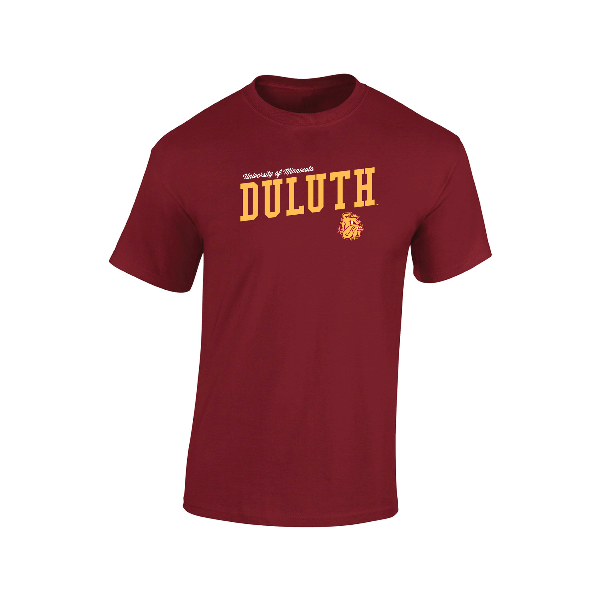 University of Minnesota Duluth Bulldogs Uphill Victory Adult T-Shirt