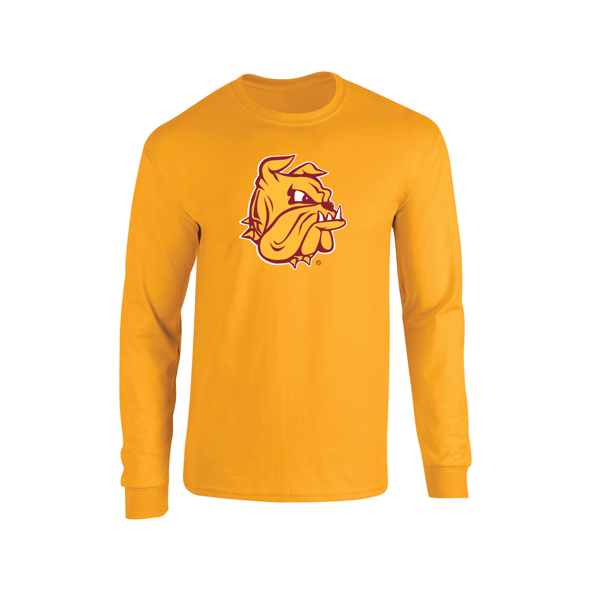 University of Minnesota Duluth Bulldogs Jumbo Logo Adult Long Sleeve T-Shirt