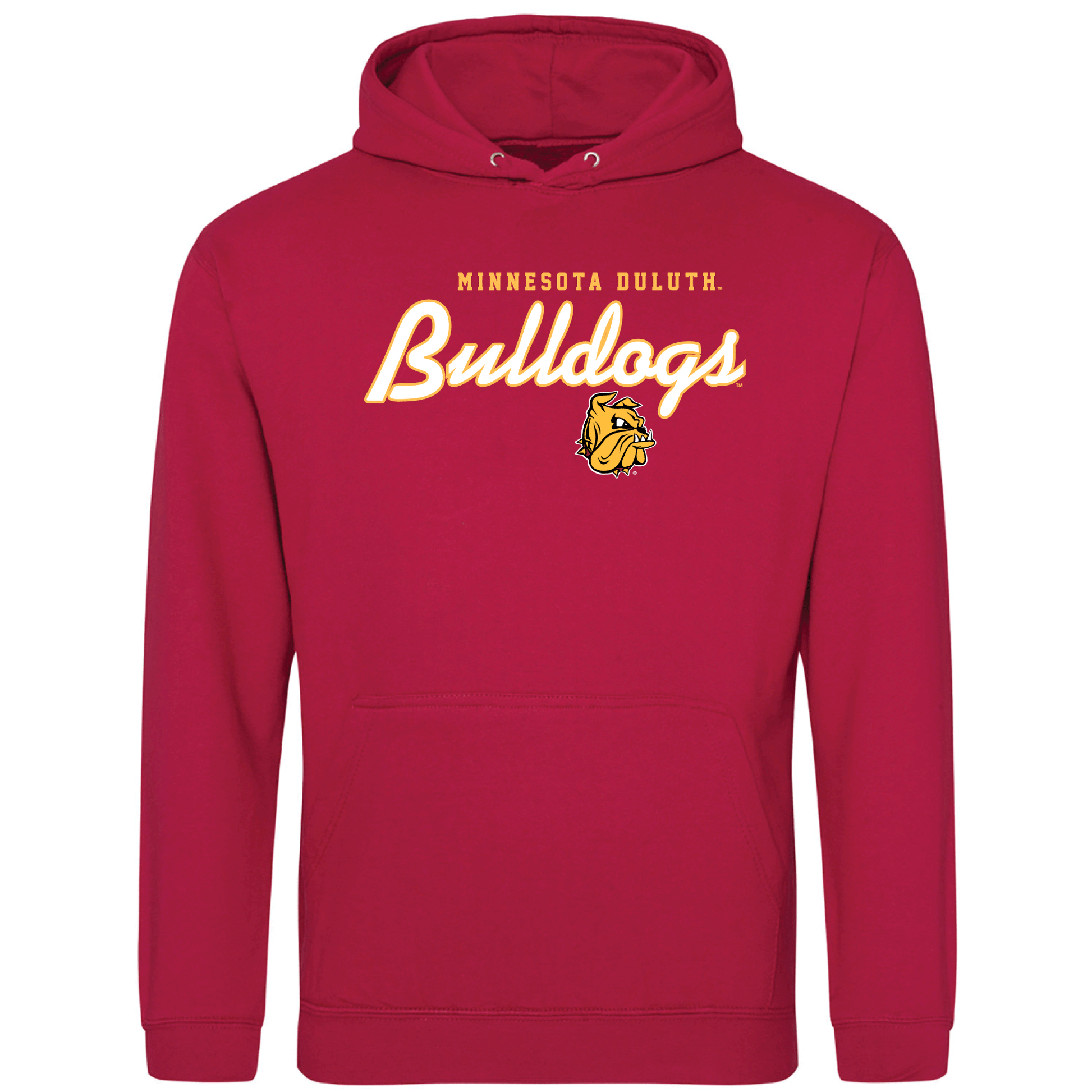 University of Minnesota Duluth Bulldogs Machine Script Hooded Sweatshirt