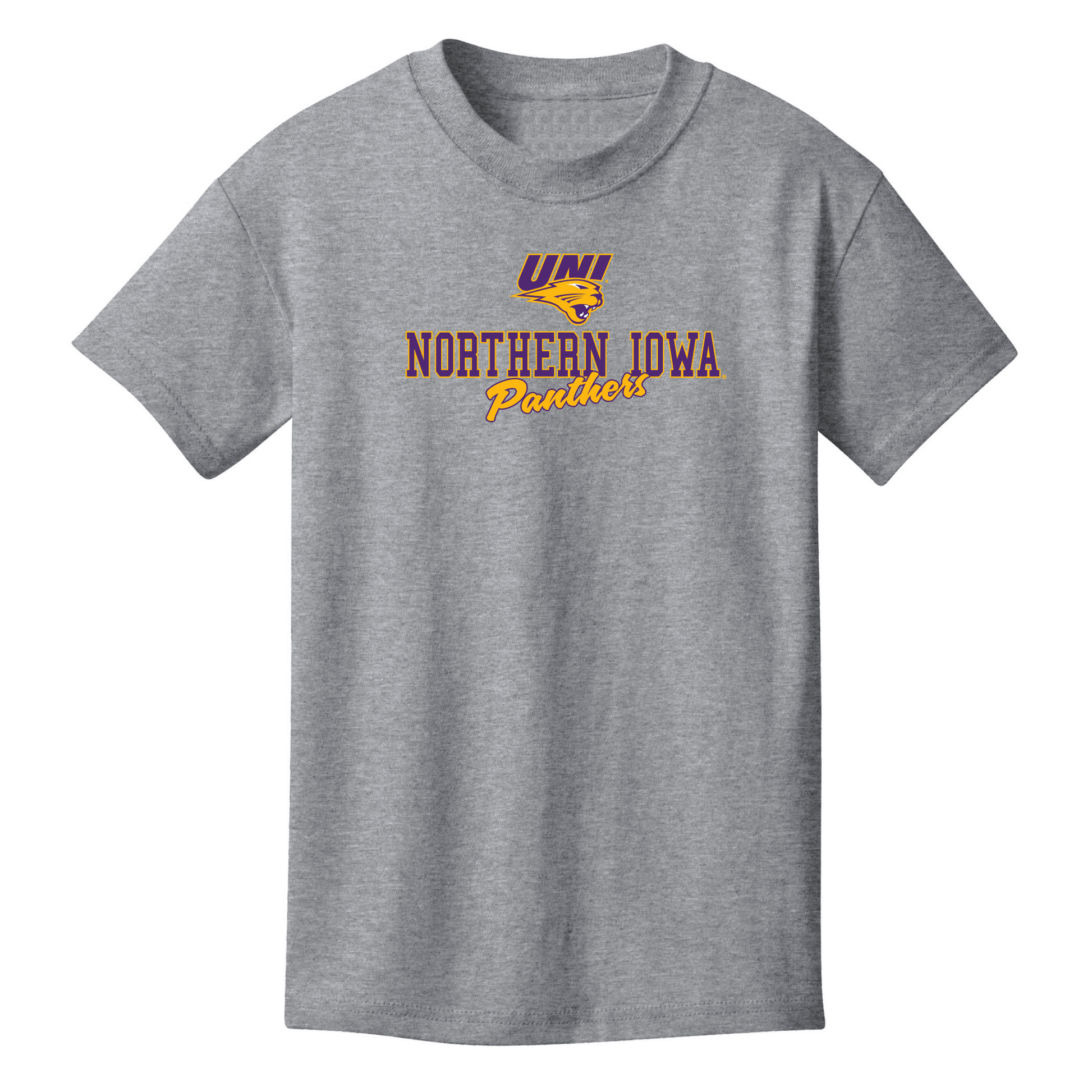 University of Northern Iowa Panthers Campus Script Youth T-Shirt