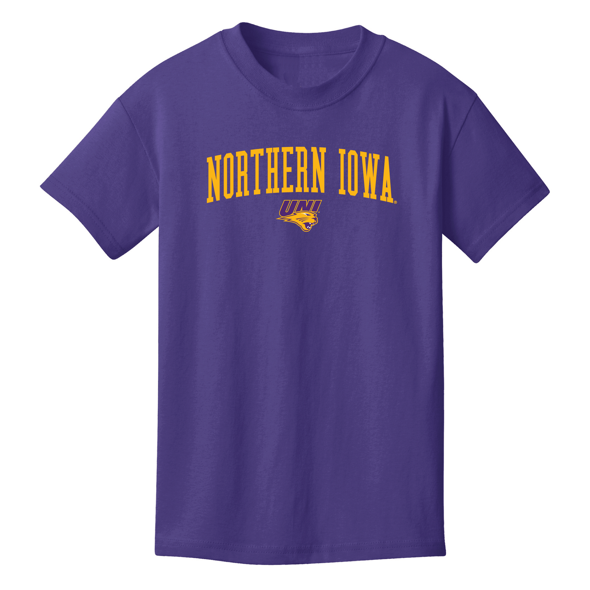 University of Northern Iowa Panthers Jumbo Arch Youth T-Shirt