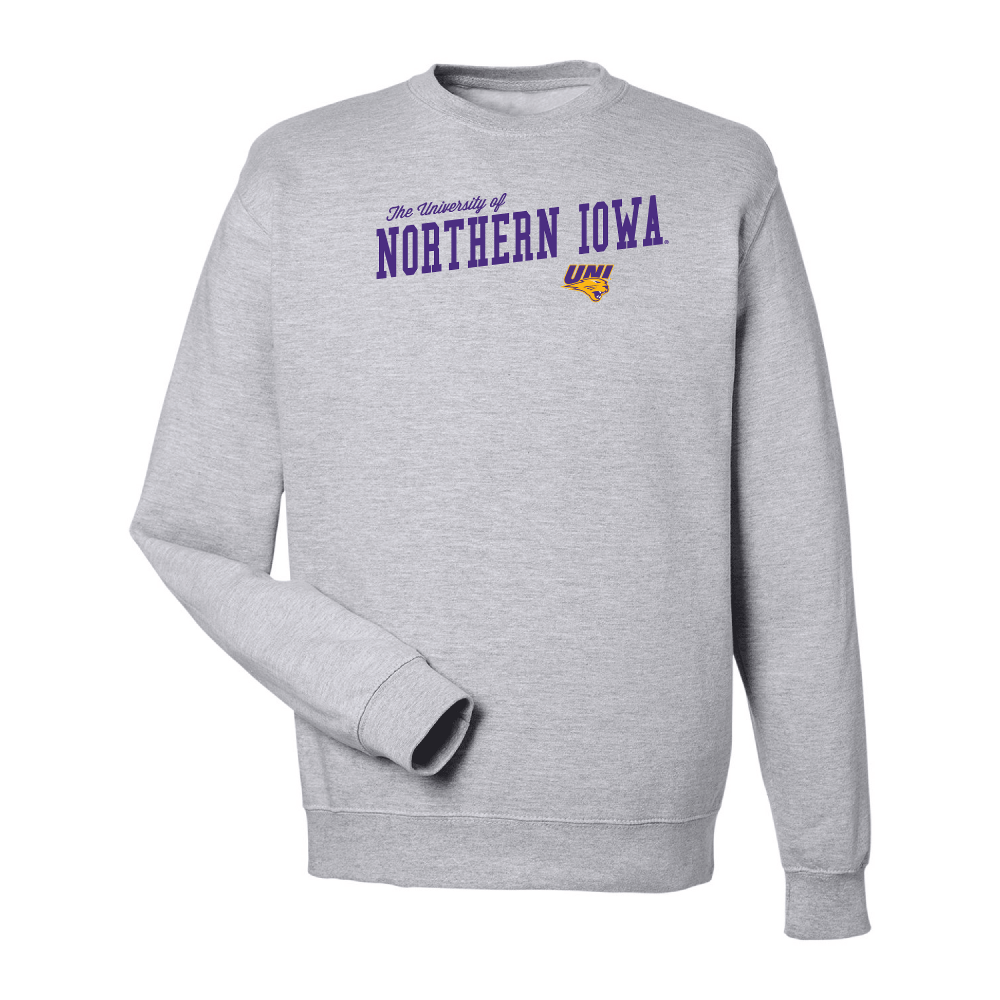 University of Northern Iowa Panthers Uphill Victory Crewneck Sweatshirt