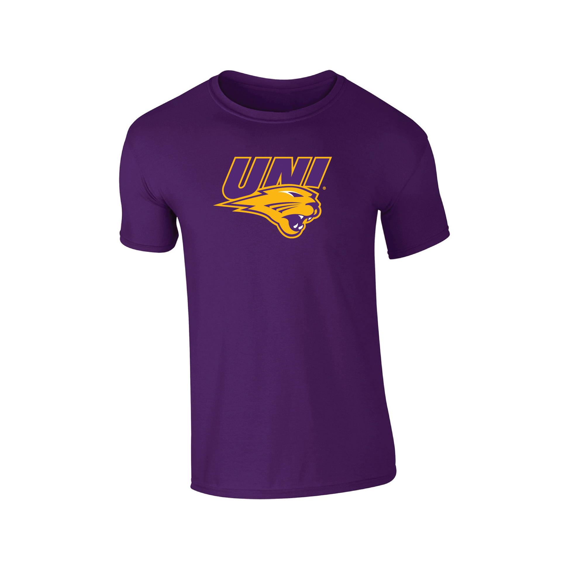 University of Northern Iowa Panthers Jumbo Logo Adult T-Shirt