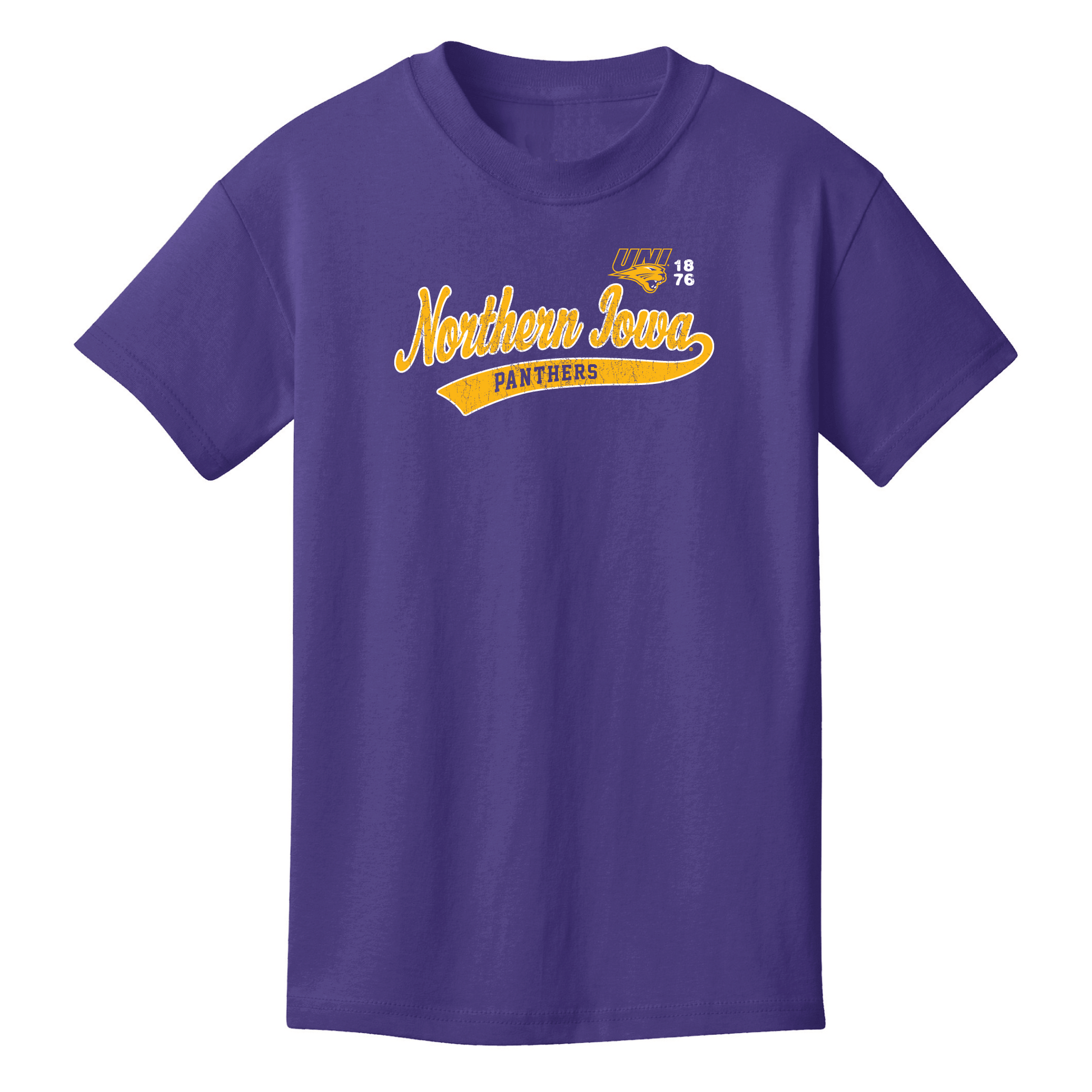 University of Northern Iowa Panthers Old School Youth T-Shirt
