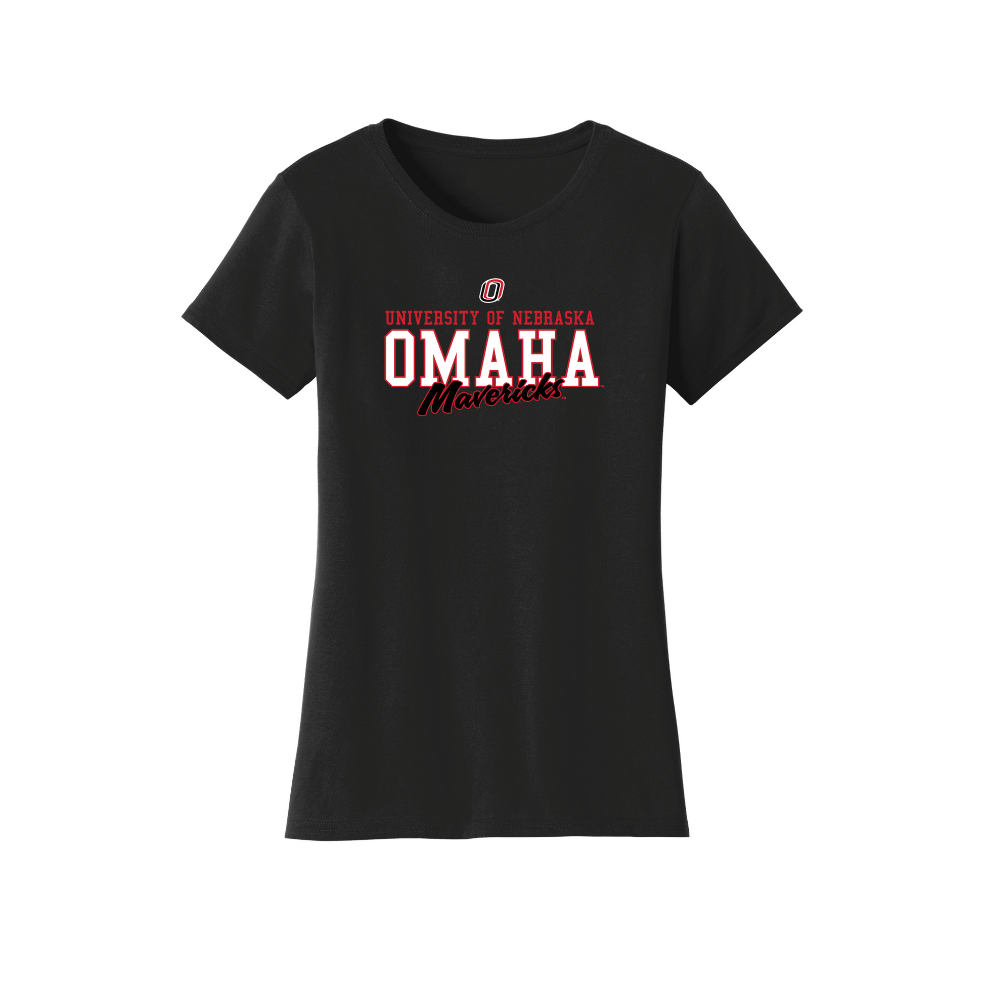 University of Nebraska Omaha Mavericks Campus Script Womens T-Shirt