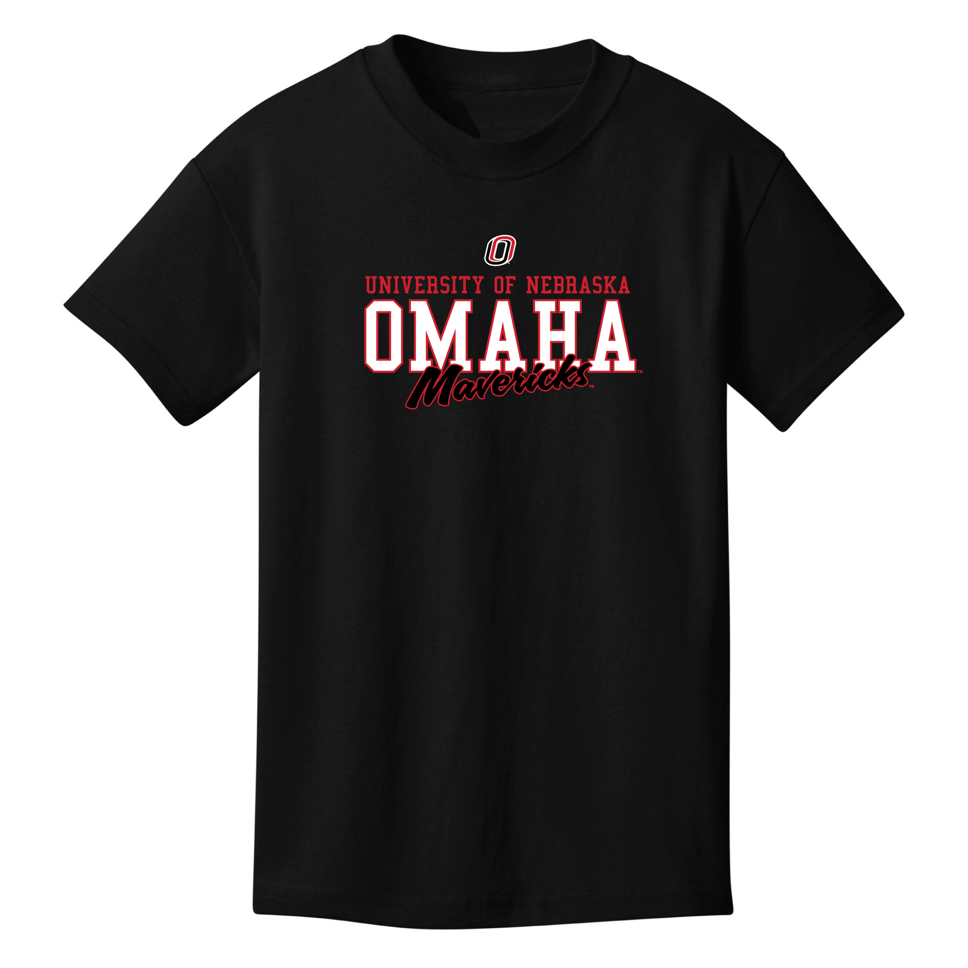 University of Nebraska Omaha Mavericks Campus Script Youth T-Shirt