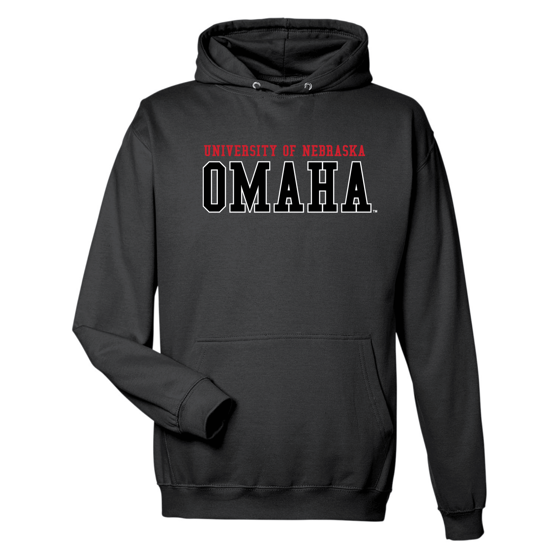 University of Nebraska Omaha Mavericks Block Hooded Sweatshirt