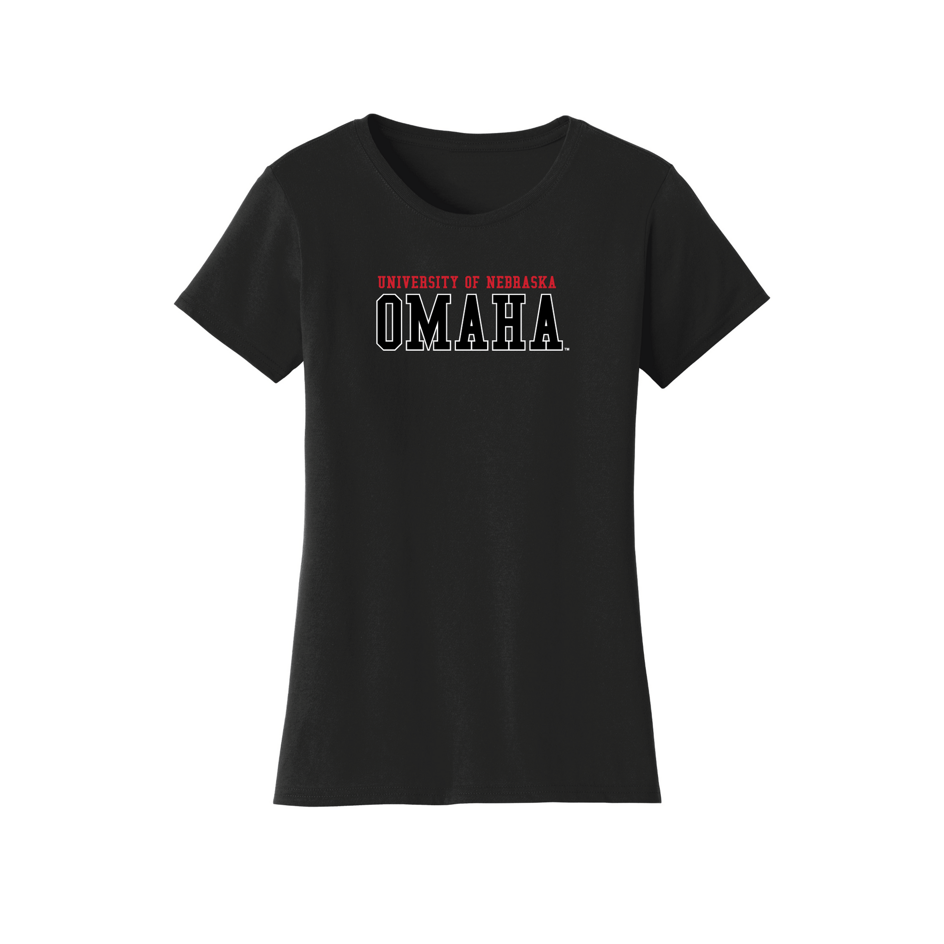 University of Nebraska Omaha Mavericks Block Womens T-Shirt