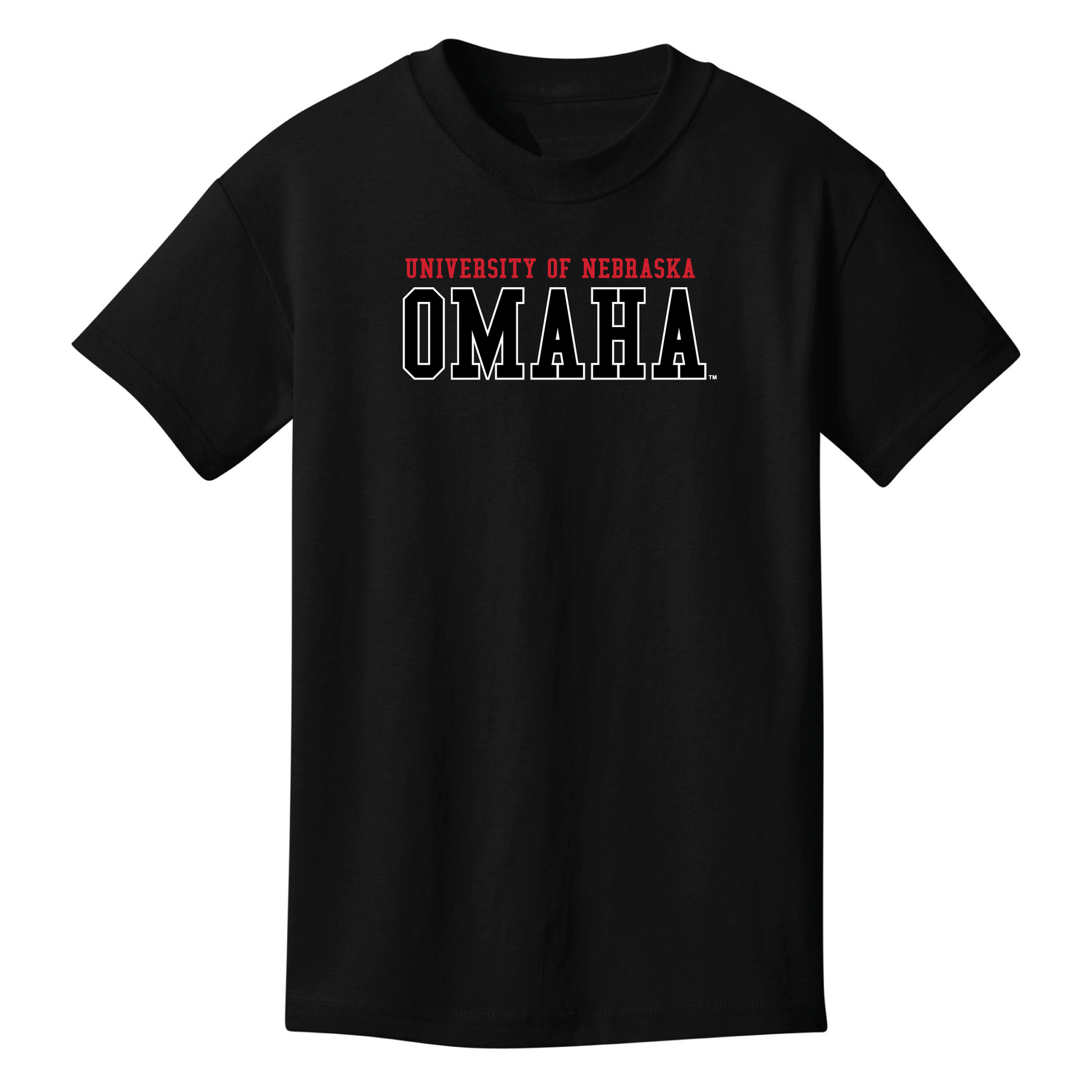 University of Nebraska Omaha Mavericks Block Youth T-Shirt