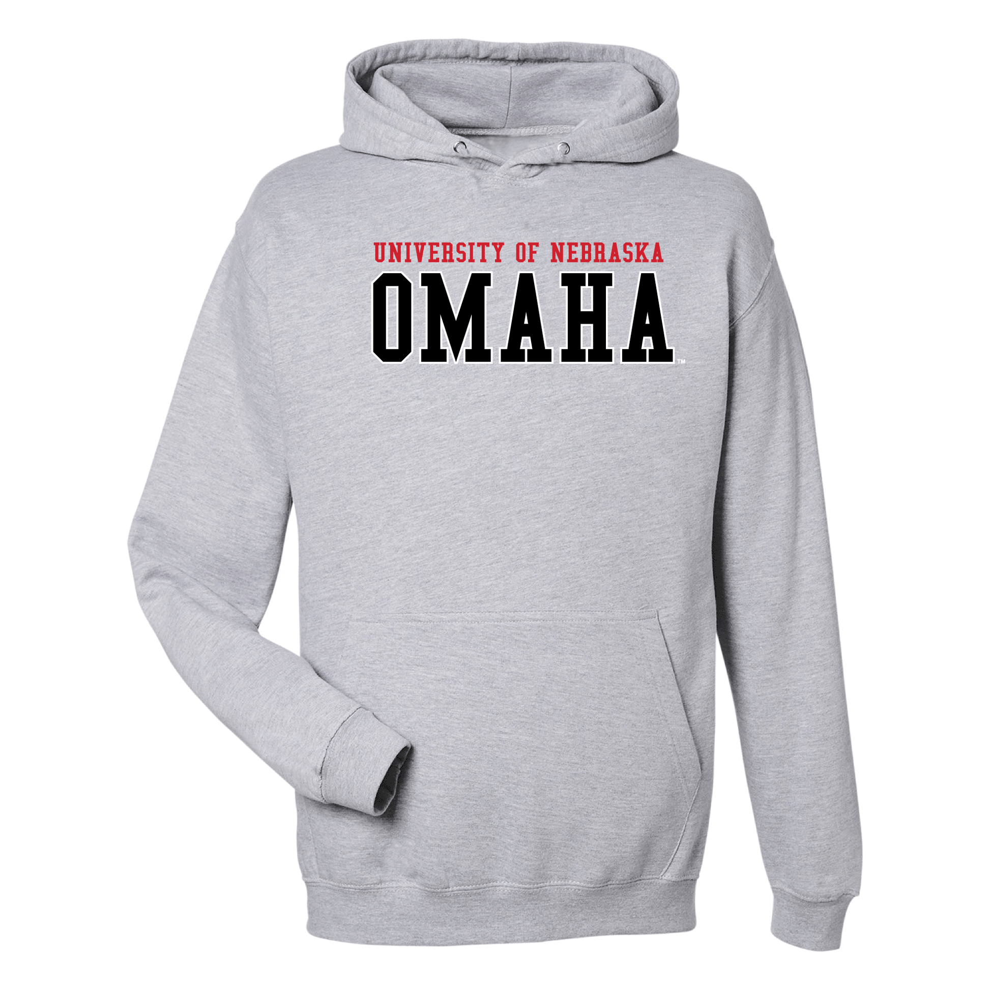 University of Nebraska Omaha Mavericks Block Hooded Sweatshirt