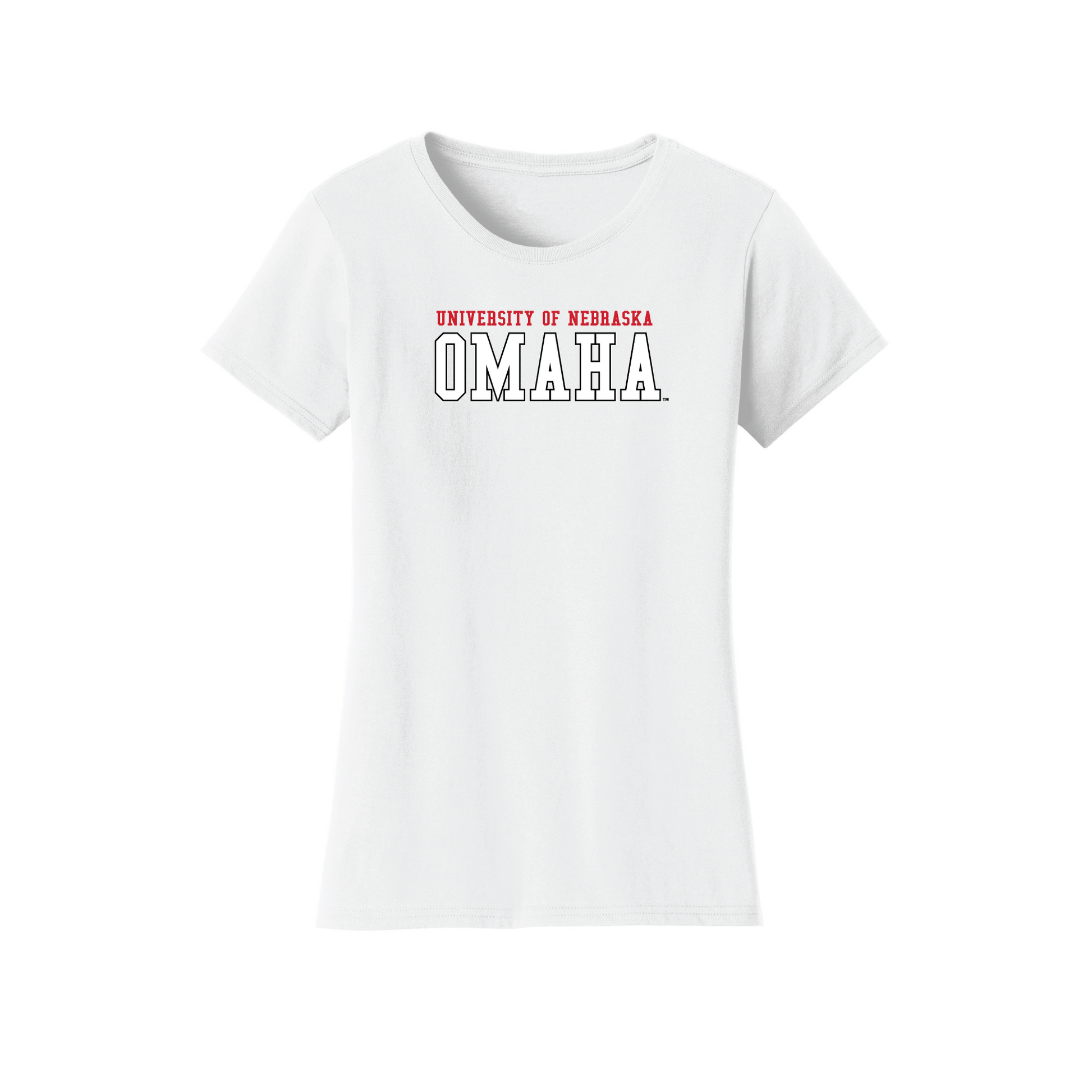 University of Nebraska Omaha Mavericks Block Womens T-Shirt