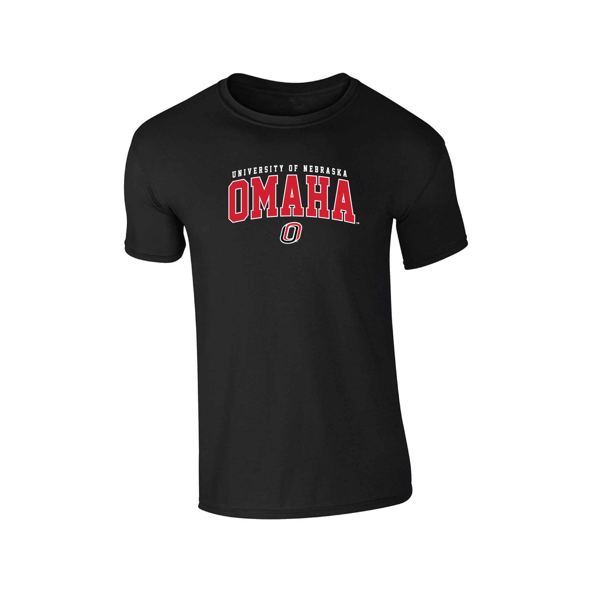 University of Nebraska Omaha Mavericks Jumbo Arch Adult T-Shirt