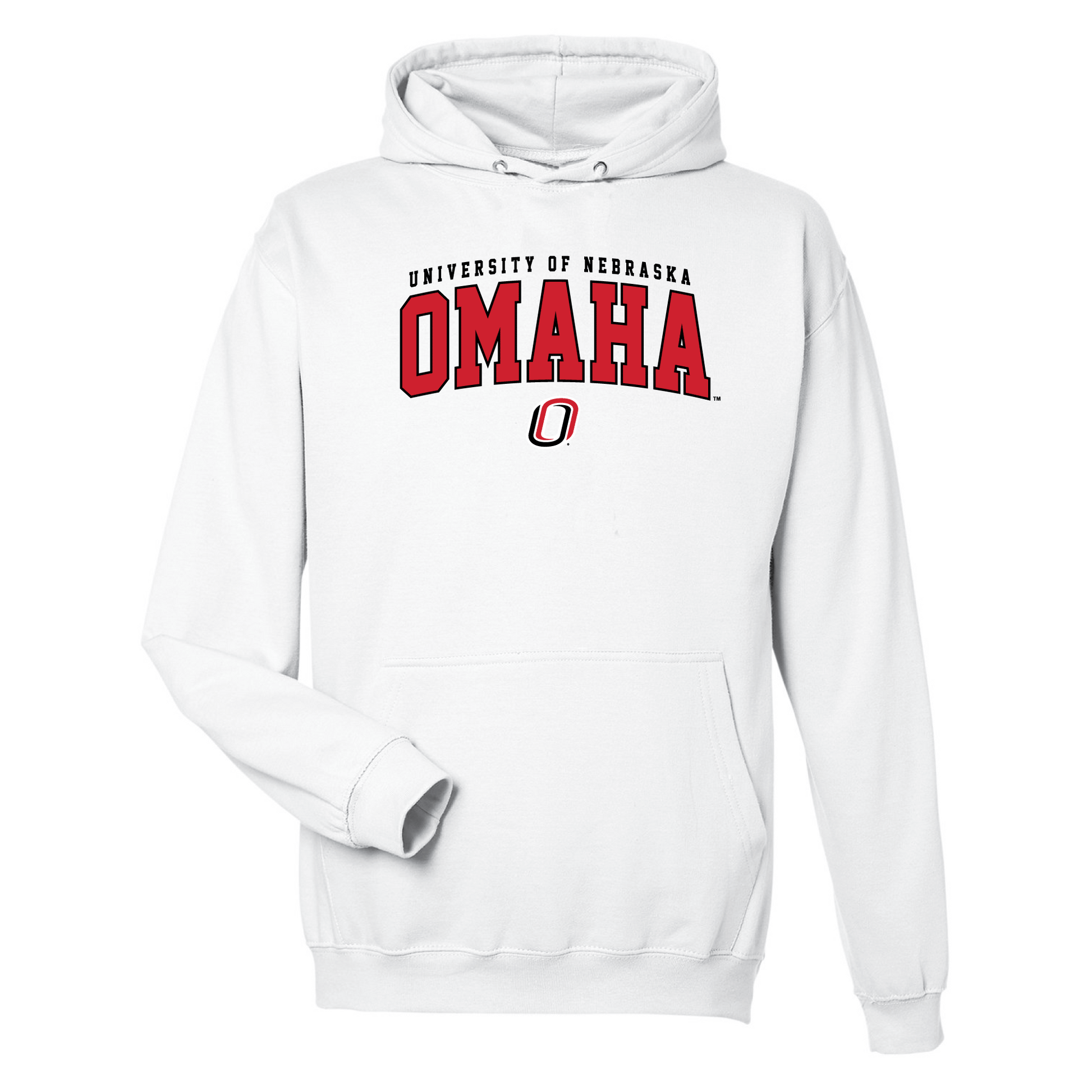 University of Nebraska Omaha Mavericks Jumbo Arch Hooded Sweatshirt