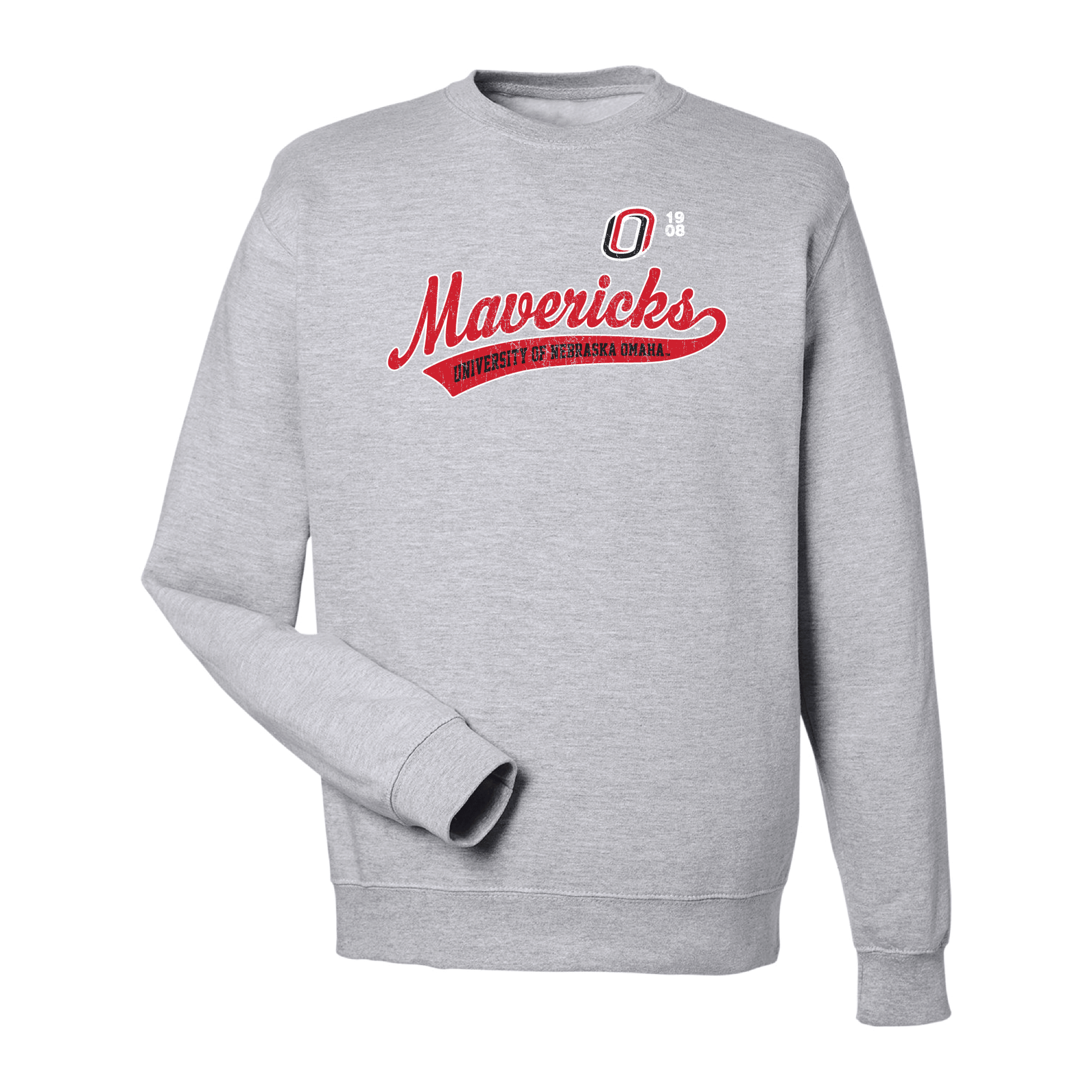 University of Nebraska Omaha Mavericks Old School Crewneck Sweatshirt