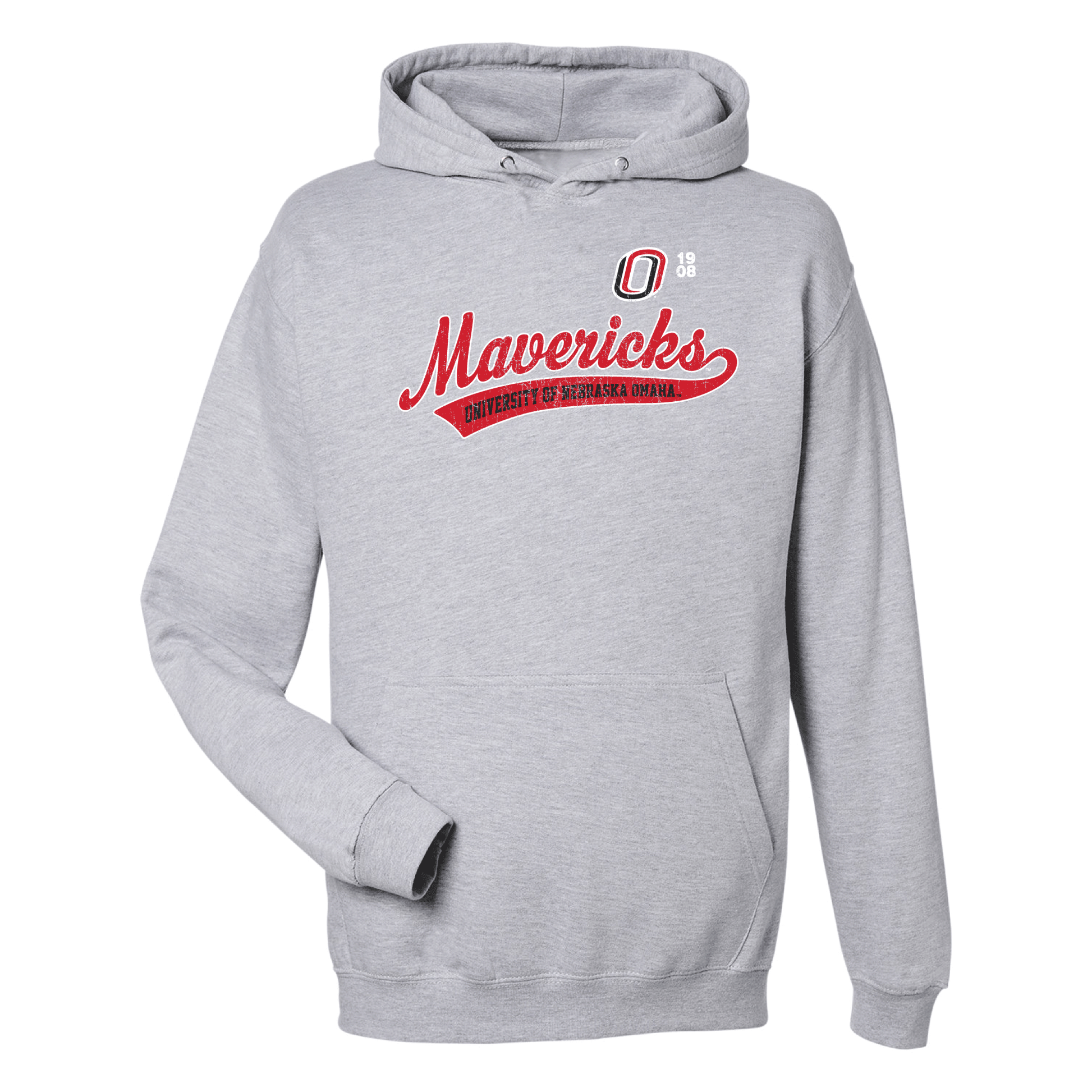 University of Nebraska Omaha Mavericks Old School Hooded Sweatshirt