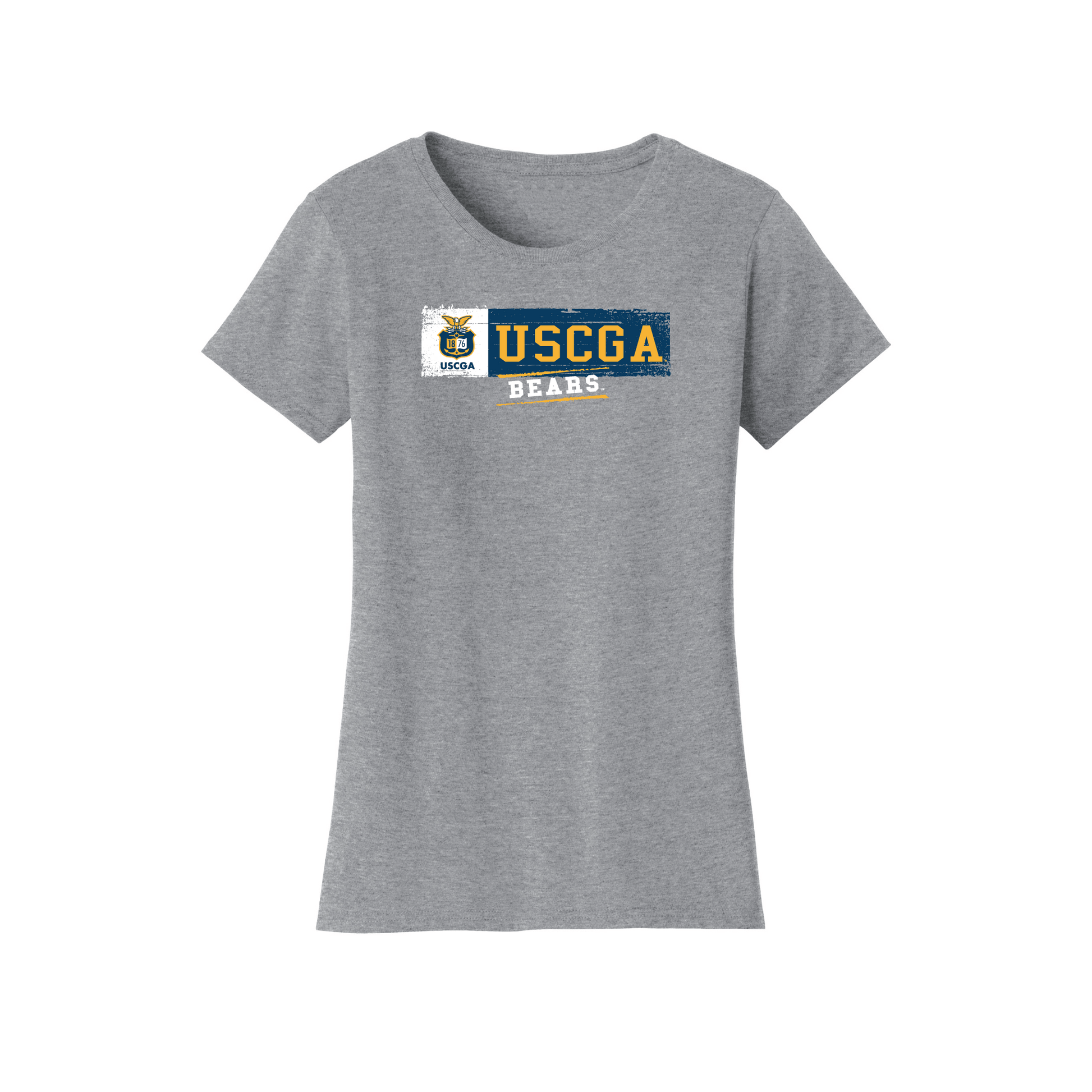United States Coast Guard Academy Bears Sticker Womens T-Shirt