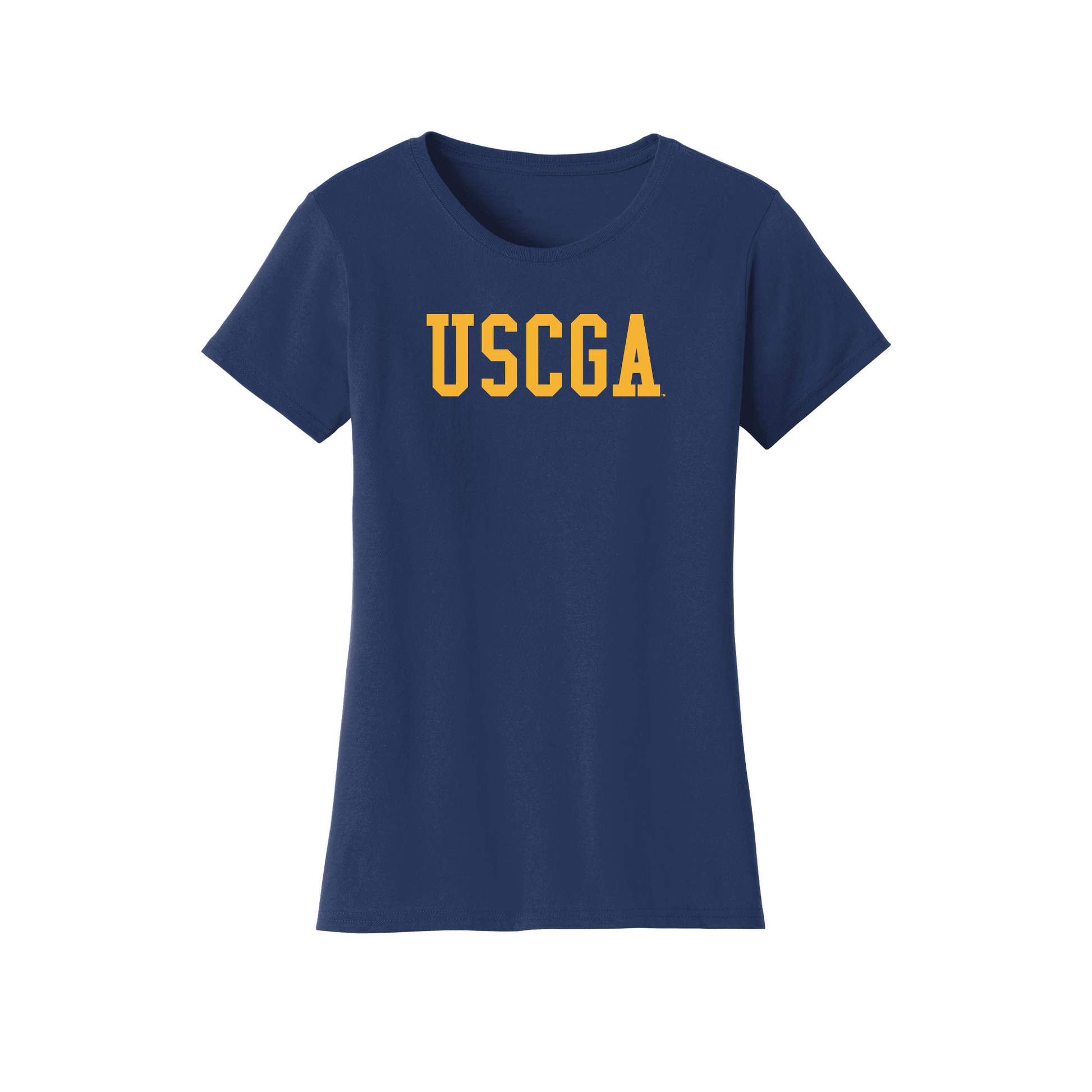 United States Coast Guard Academy Bears Block Womens T-Shirt