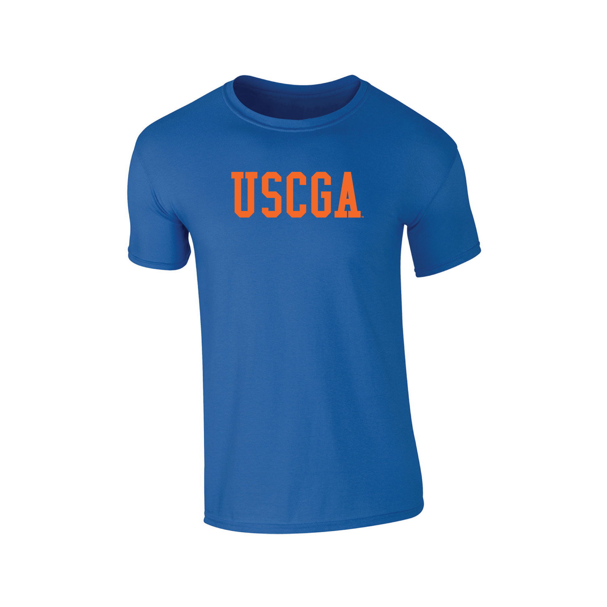 United States Coast Guard Academy Bears Block Adult T-Shirt