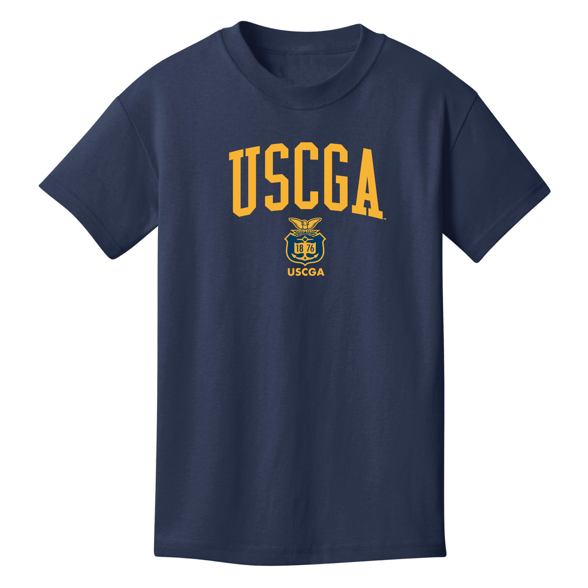 United States Coast Guard Academy Bears Jumbo Arch Youth T-Shirt