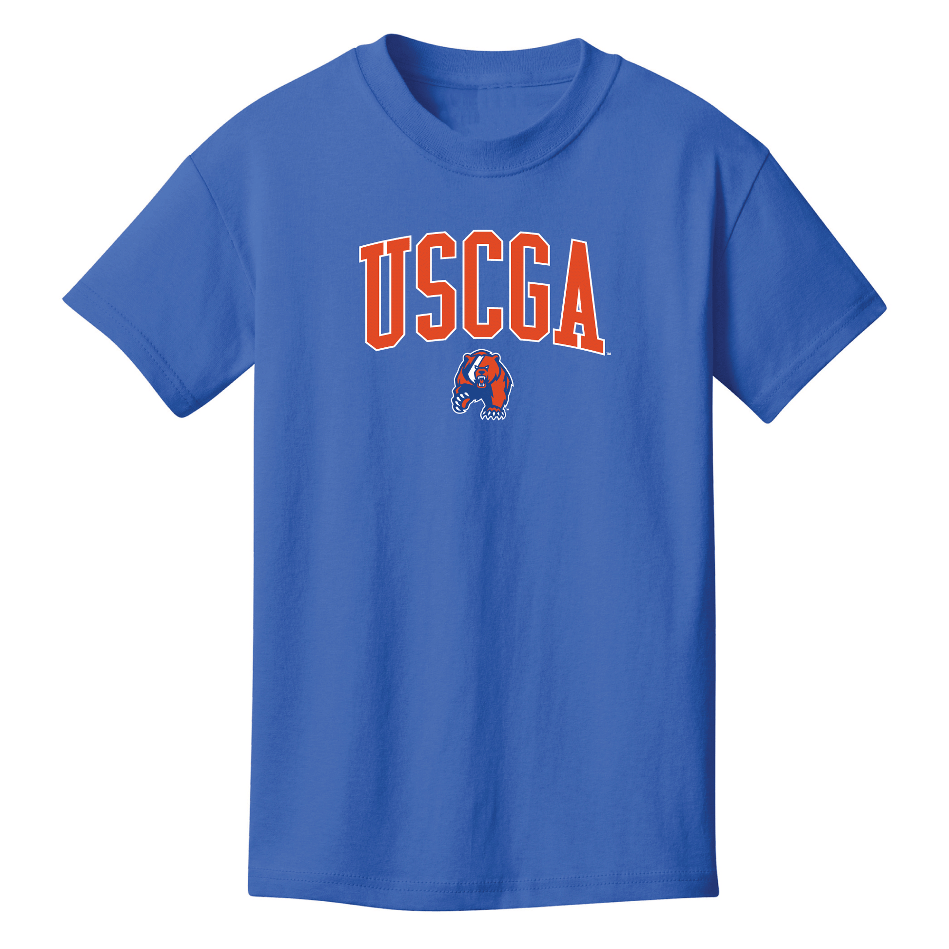 United States Coast Guard Academy Bears Jumbo Arch Youth T-Shirt