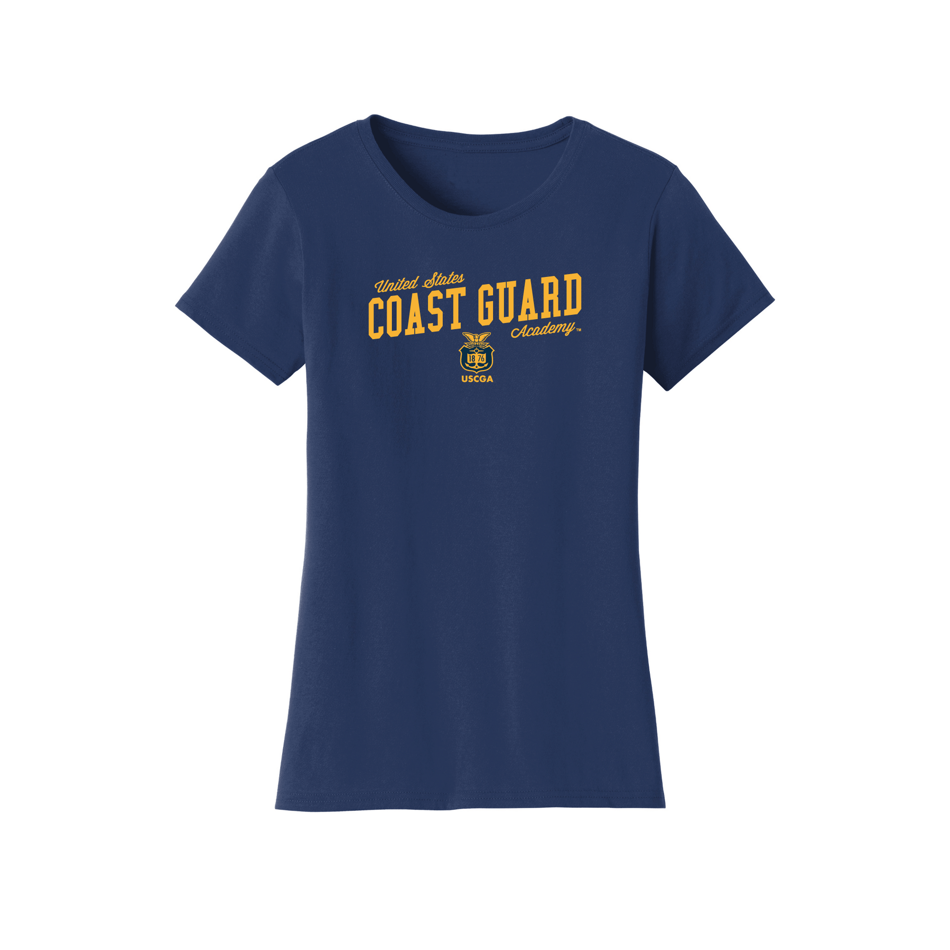 United States Coast Guard Academy Bears Uphill Victory Womens T-Shirt