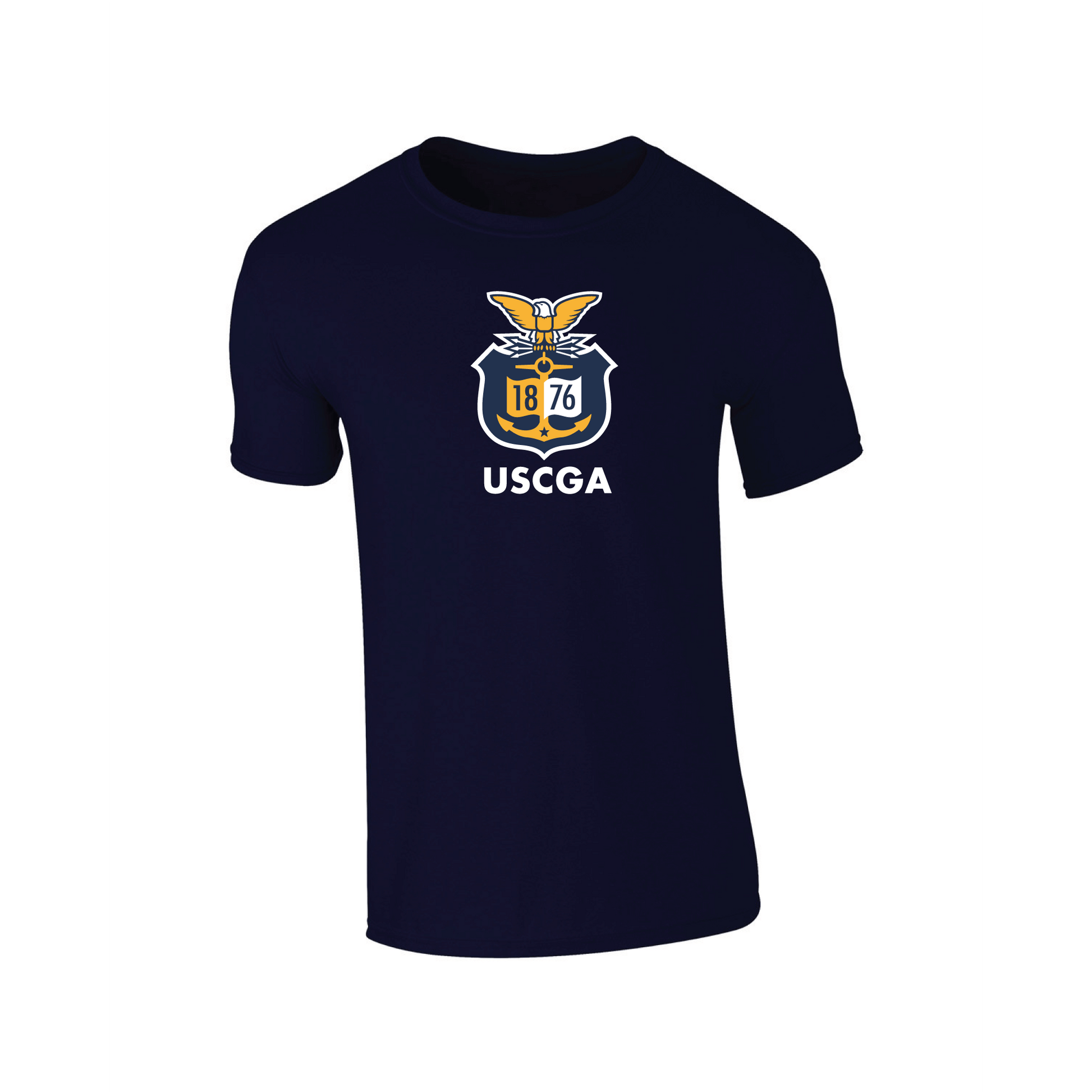 United States Coast Guard Academy Bears Jumbo Logo Adult T-Shirt