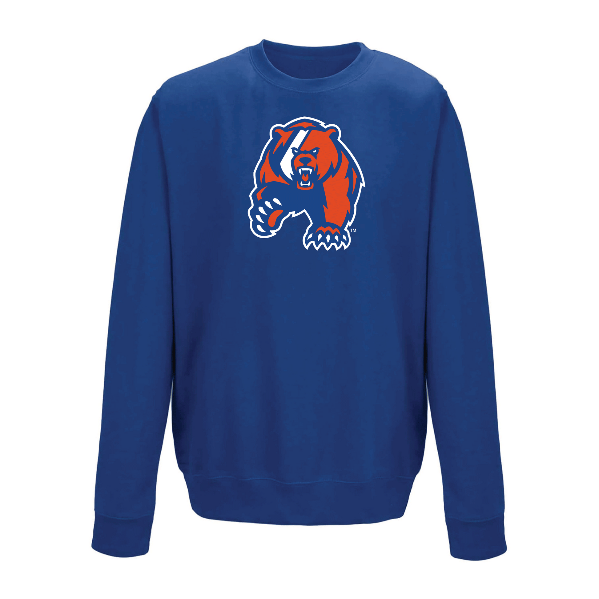 United States Coast Guard Academy Bears Jumbo Logo Crewneck Sweatshirt