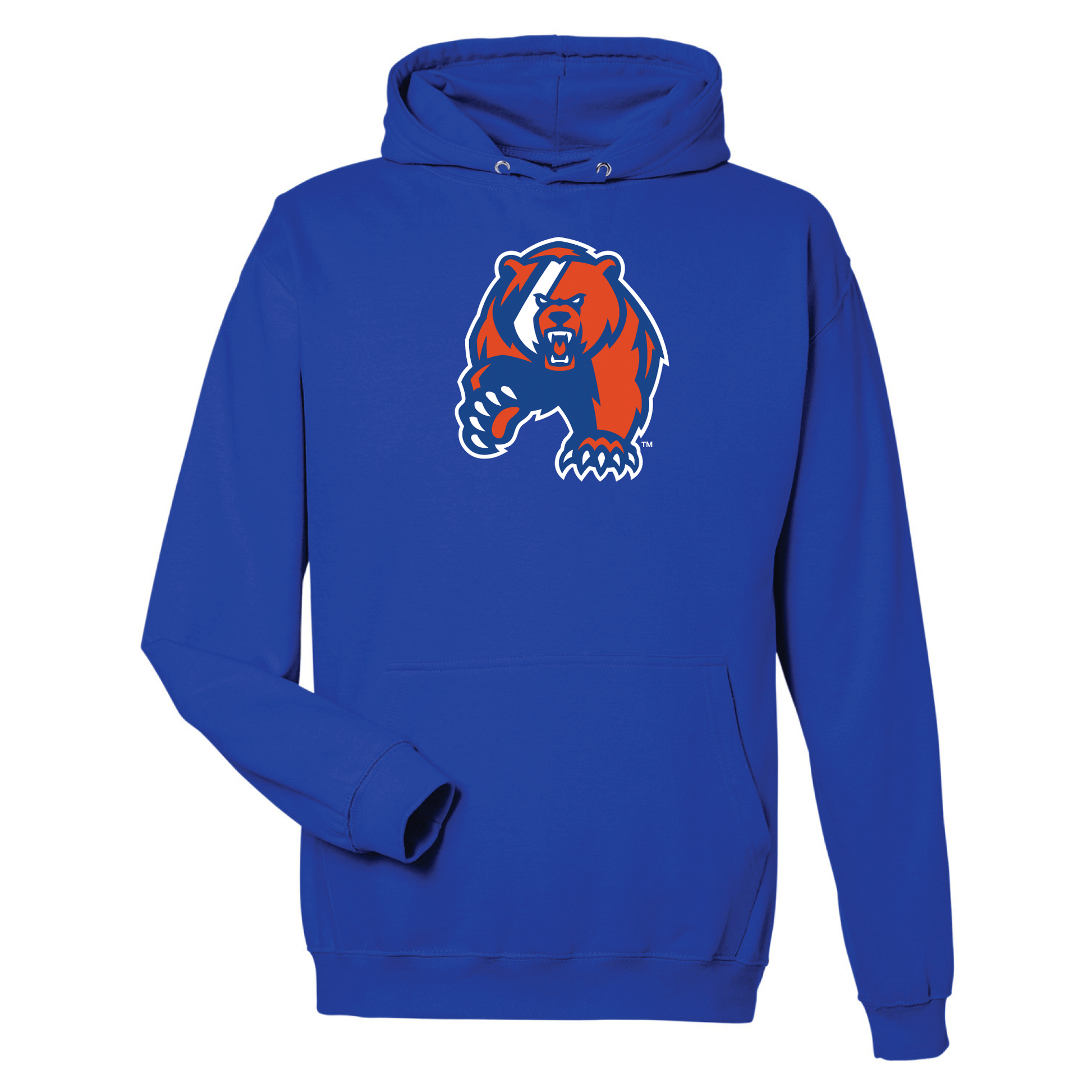 United States Coast Guard Academy Bears Jumbo Logo Hooded Sweatshirt