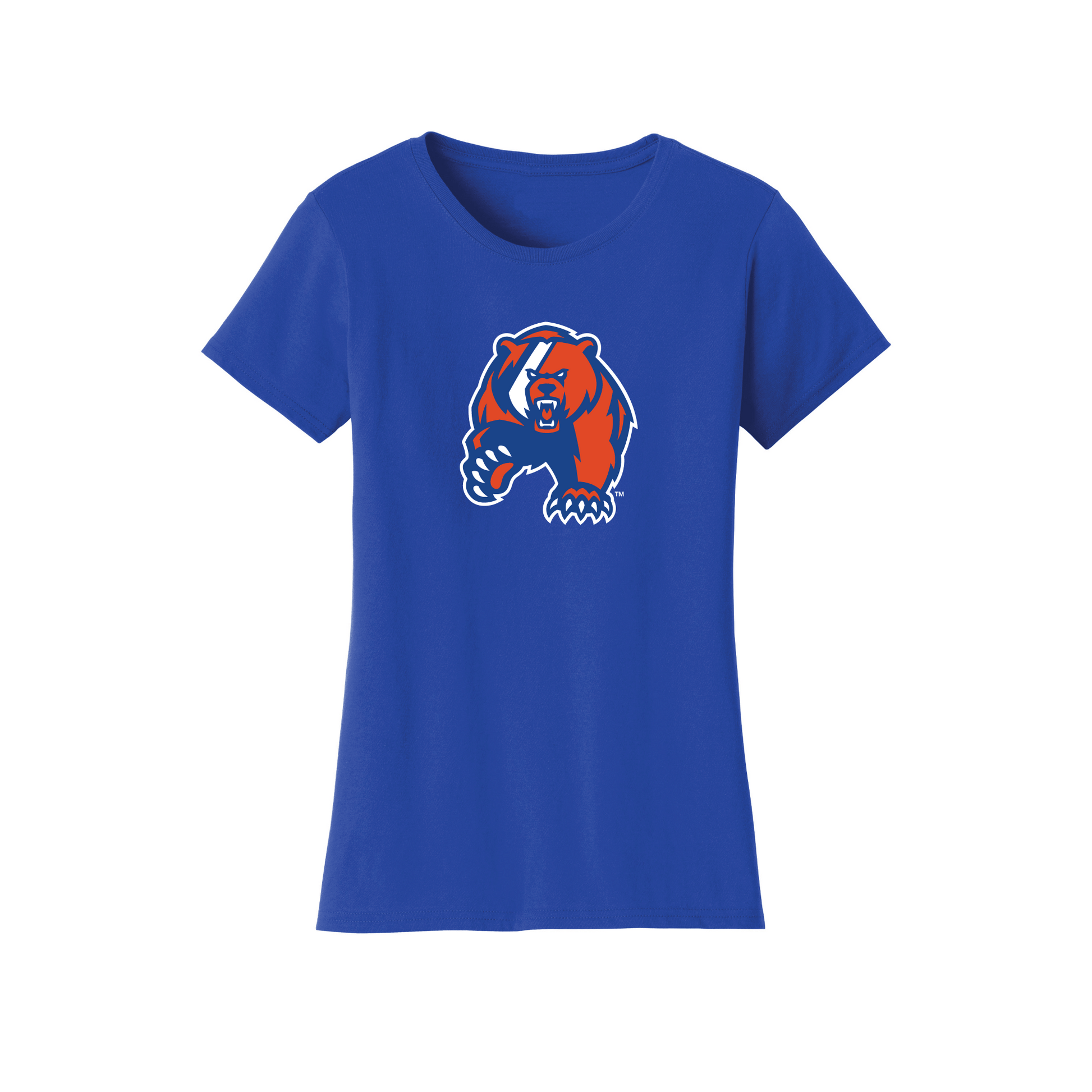 United States Coast Guard Academy Bears Jumbo Logo Womens T-Shirt