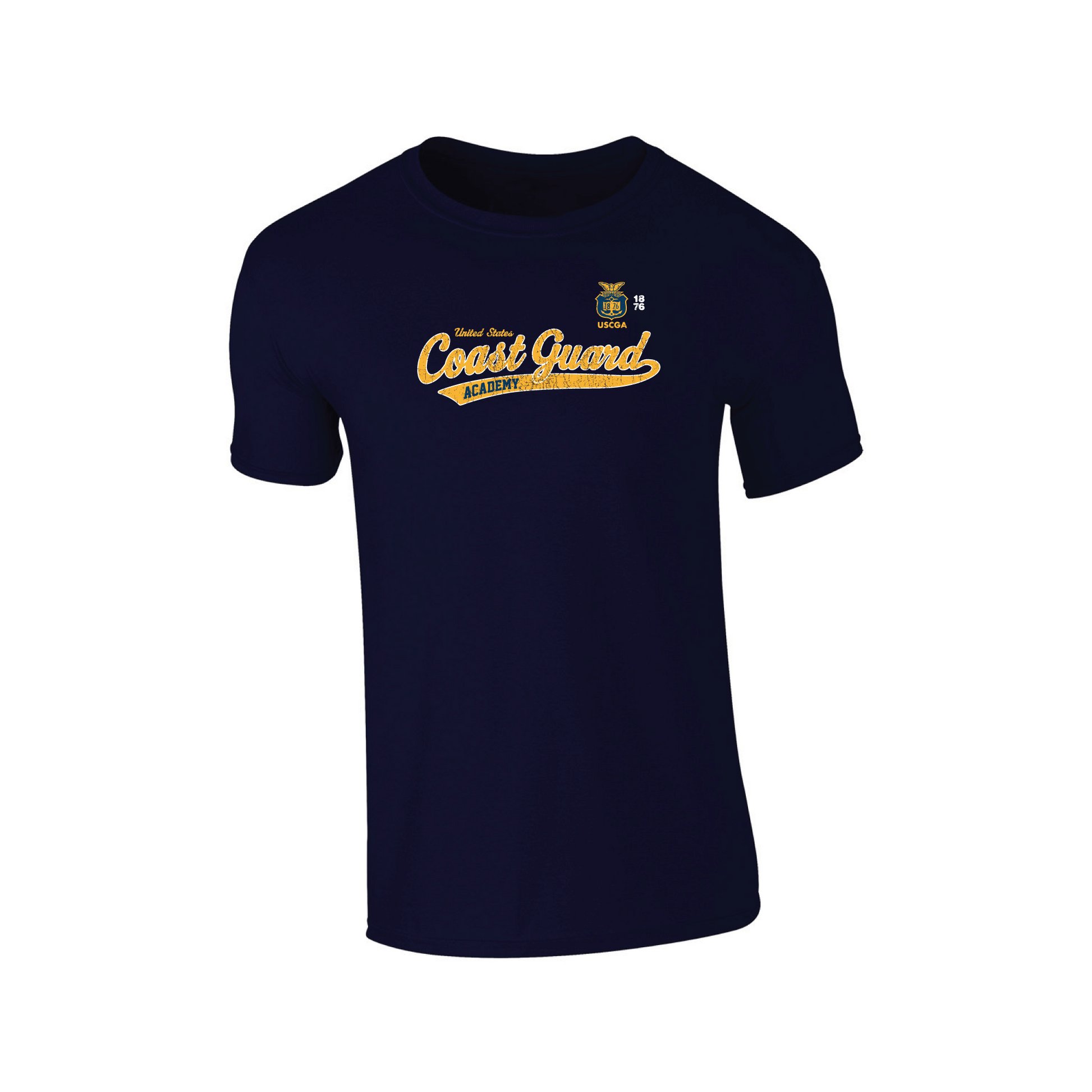 United States Coast Guard Academy Bears Old School Adult T-Shirt
