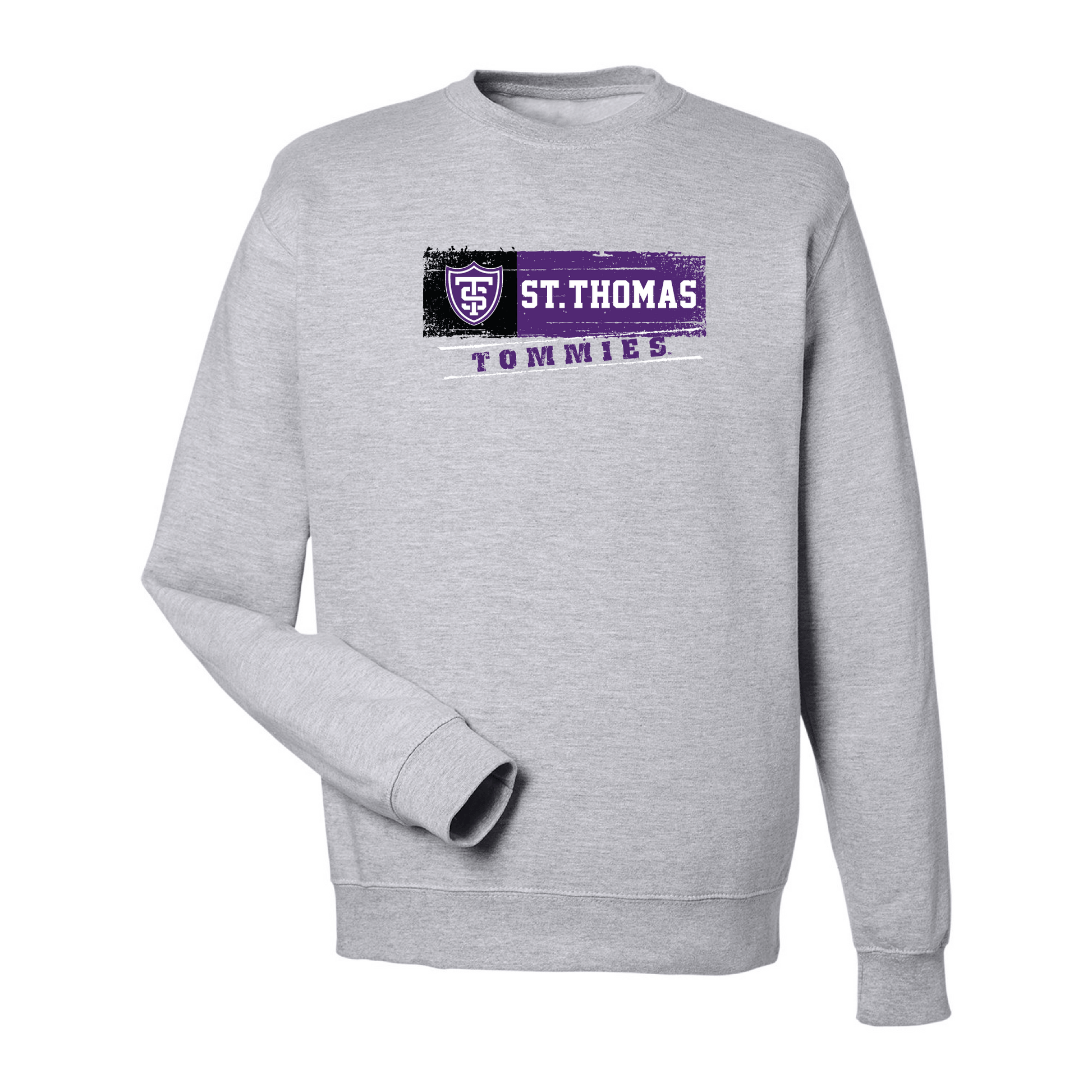The University of St. Thomas Tommies Sticker Crewneck Sweatshirt